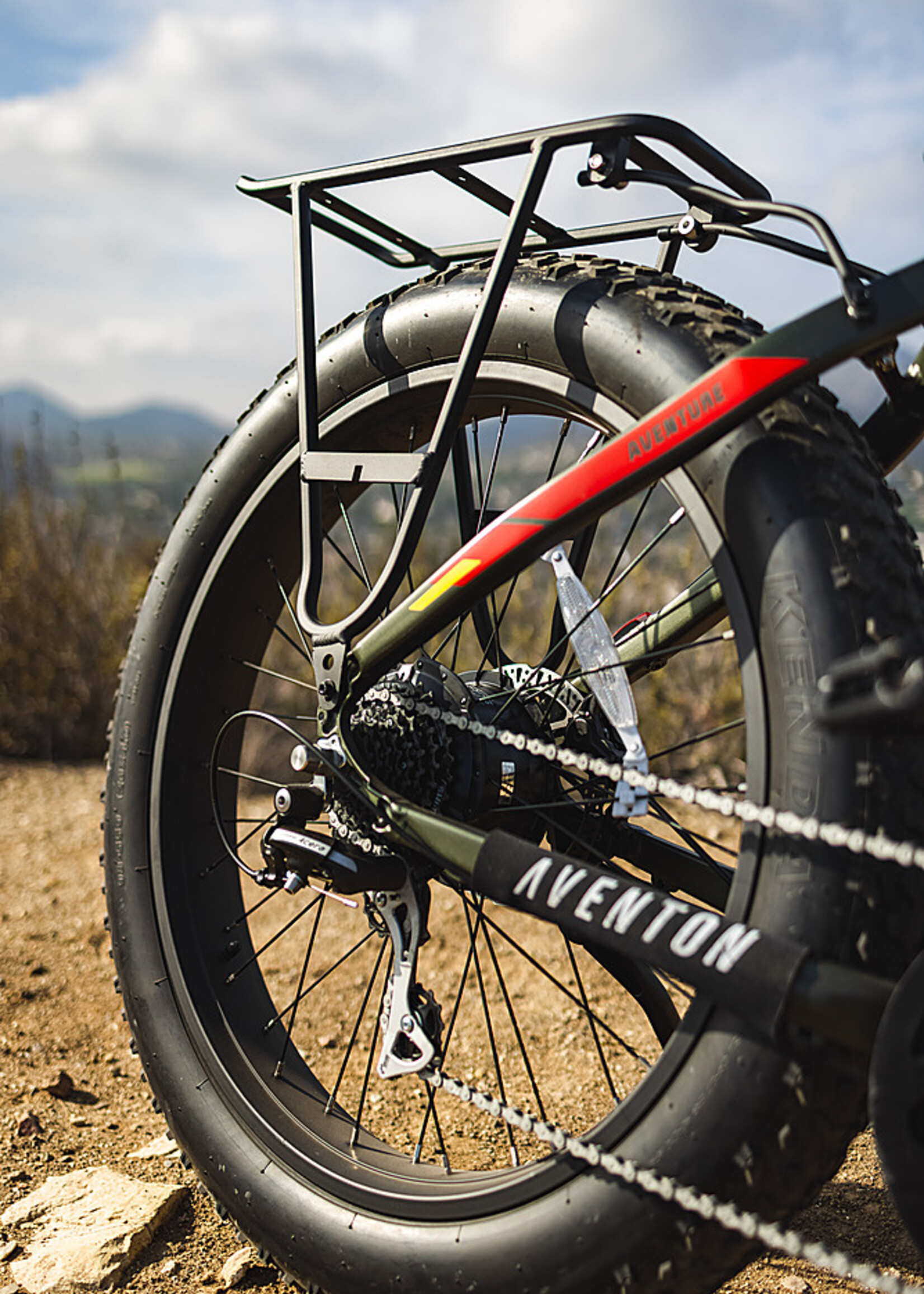 Aventon Aventon Rear Rack - Black - Traditional - M / Black
