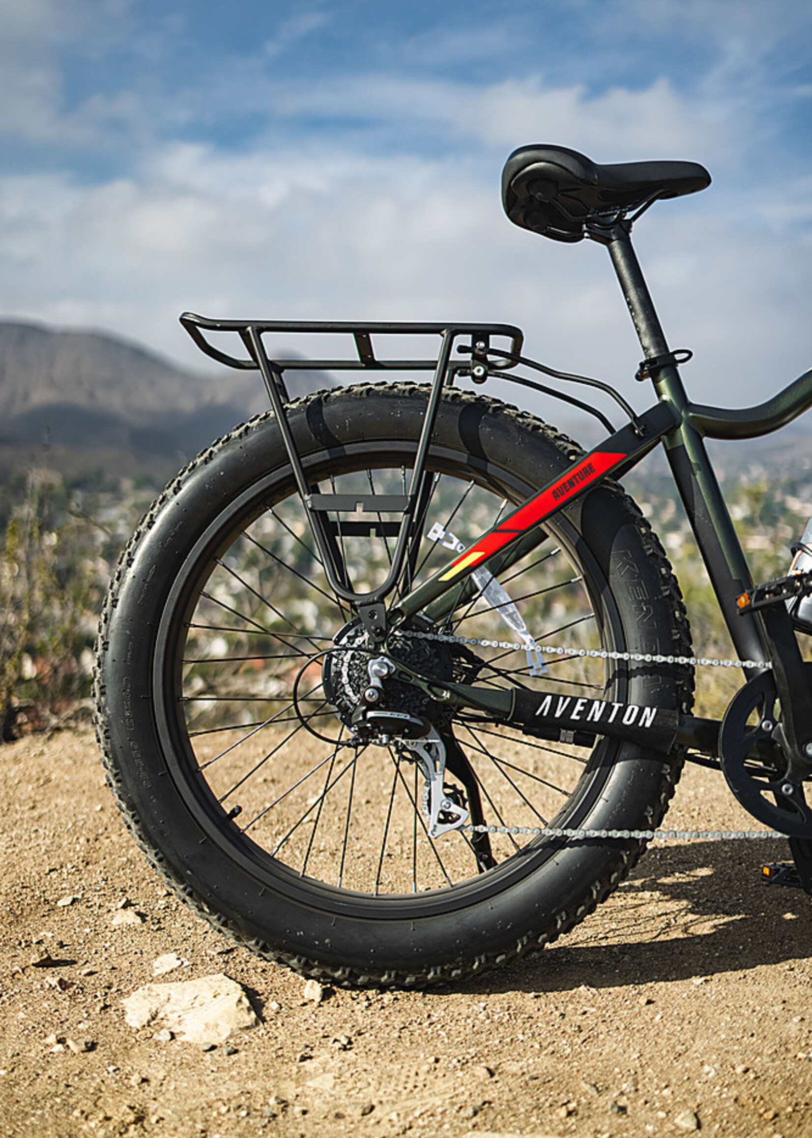 Aventon Aventon Rear Rack - Black - Traditional - M / Black