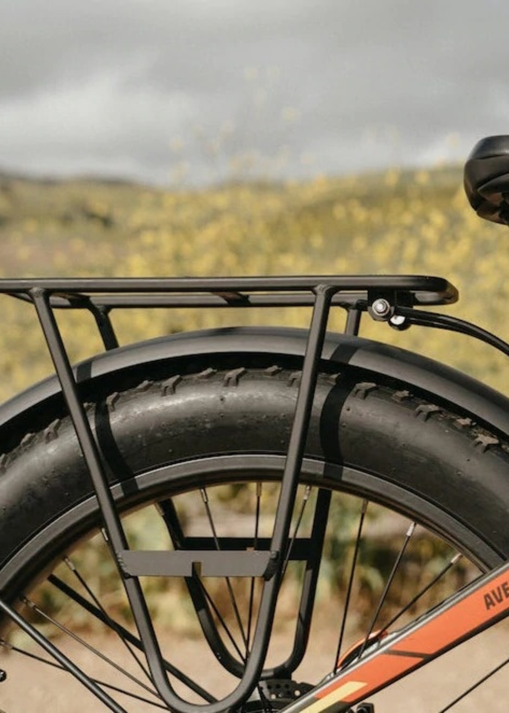 Aventon Rear Rack - Aventure -  Black - Traditional - L | Step-Through - M/L /