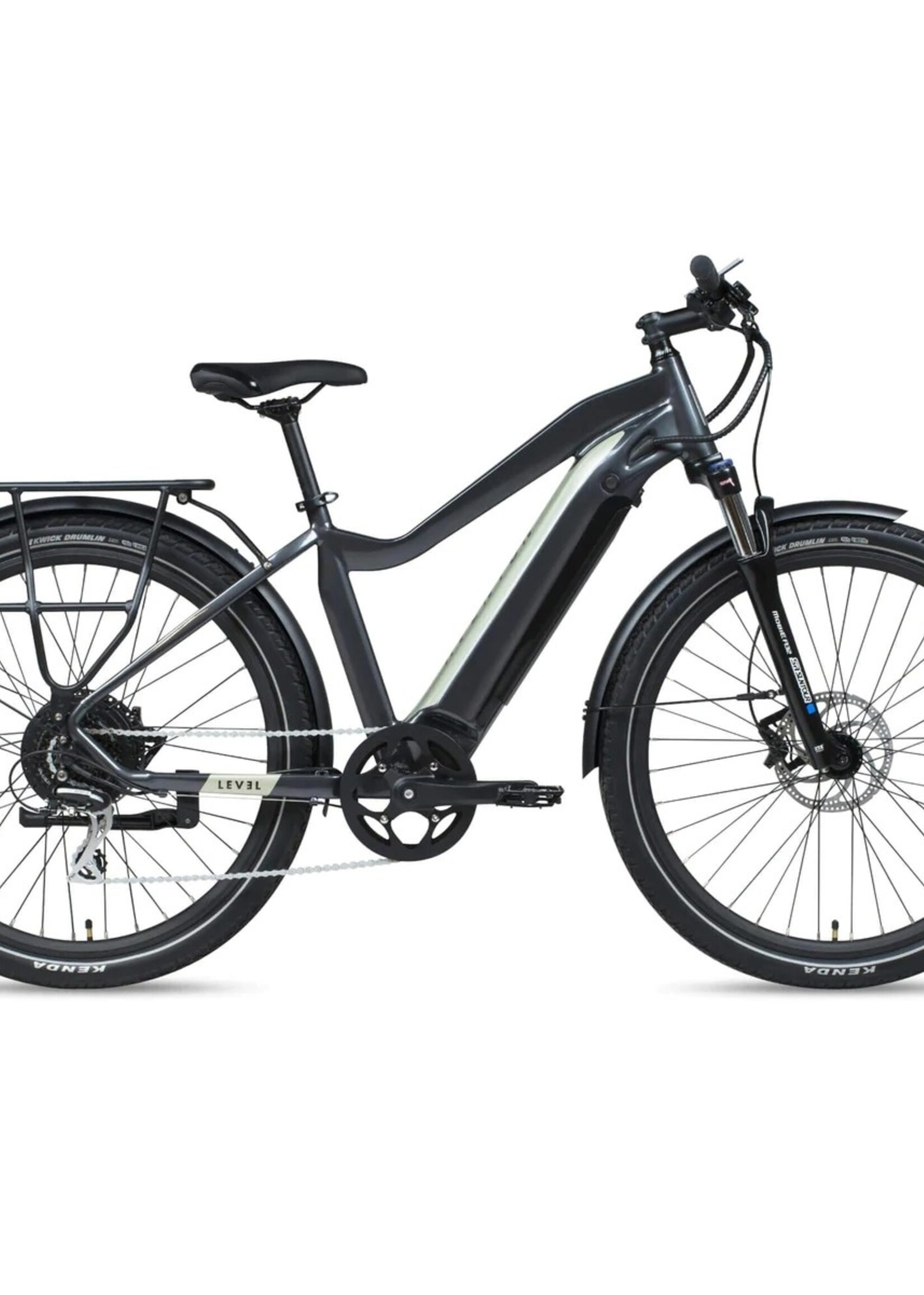 Aventon Level Commuter Ebike Stone Grey Medium