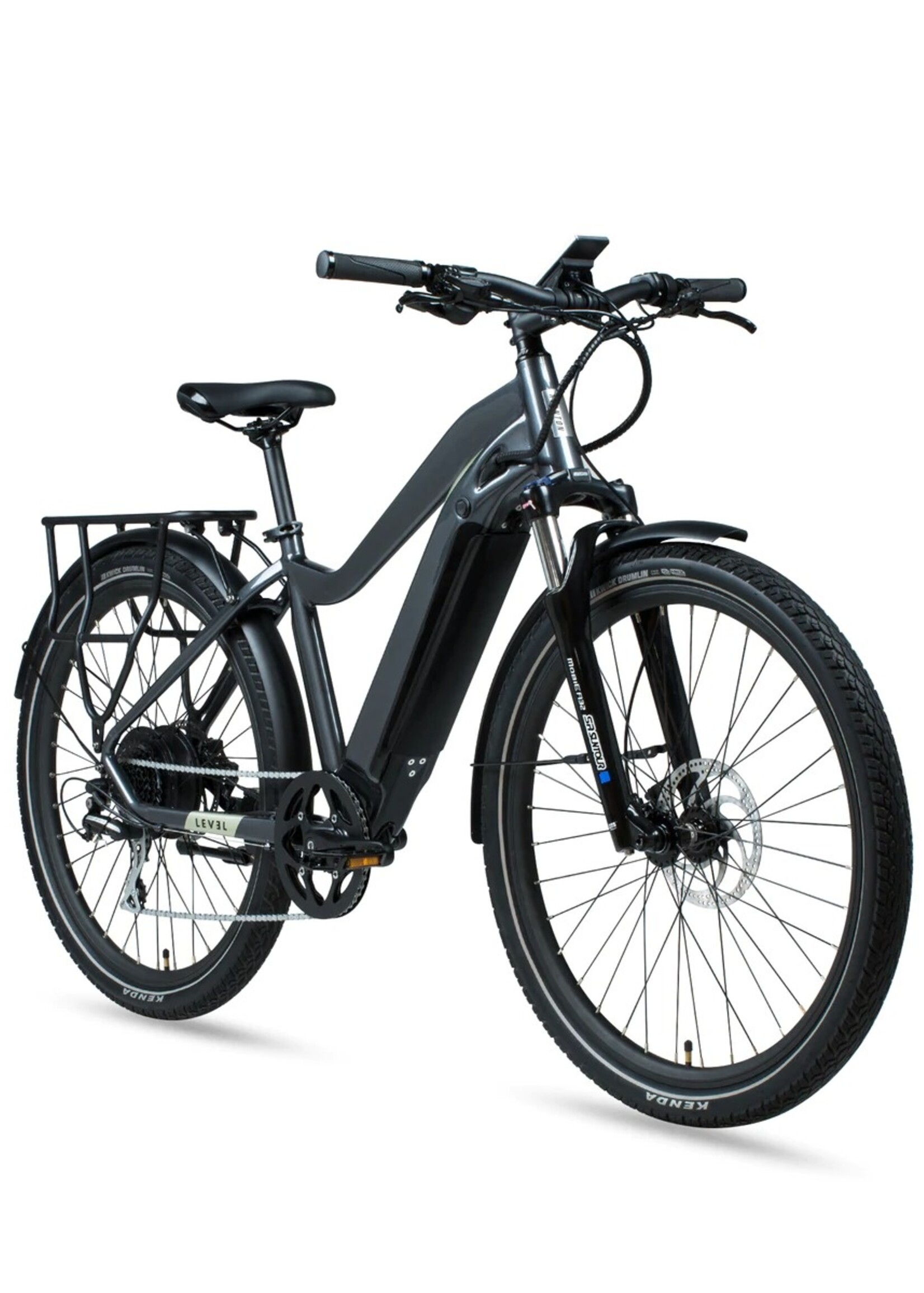 Aventon Level Commuter Ebike Stone Grey Medium