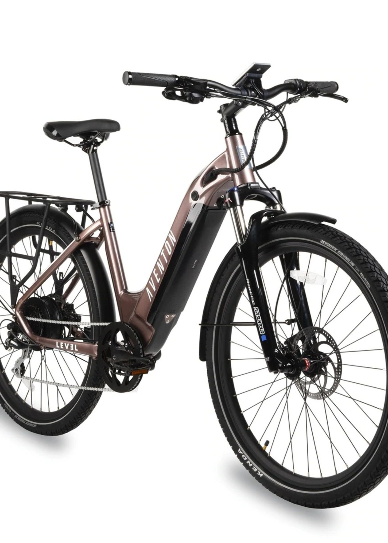 Aventon Level Commuter E-bike Rose Gold M/L