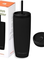 Retrospec Arroyo Tumbler Sip Lid - Black