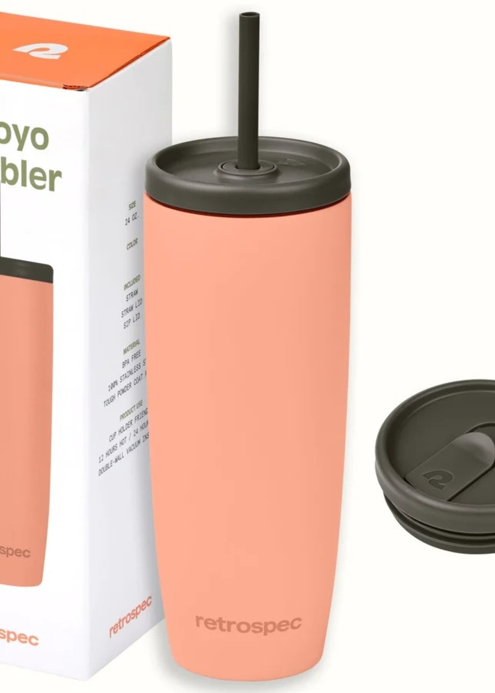 Retrospec Arroyo Tumbler 30oz - Melon