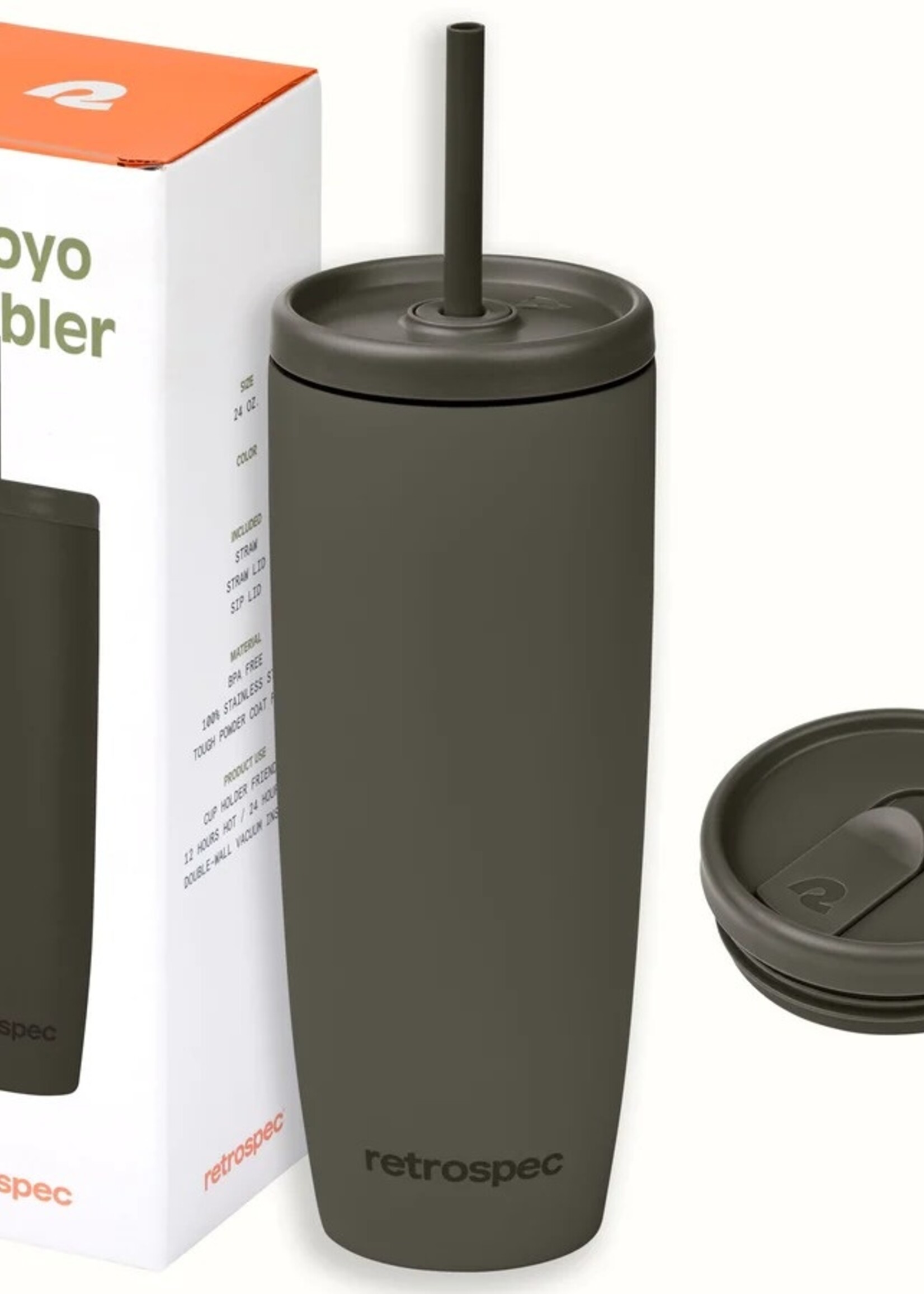 Retrospec Arroyo Tumbler 30oz - Basalt