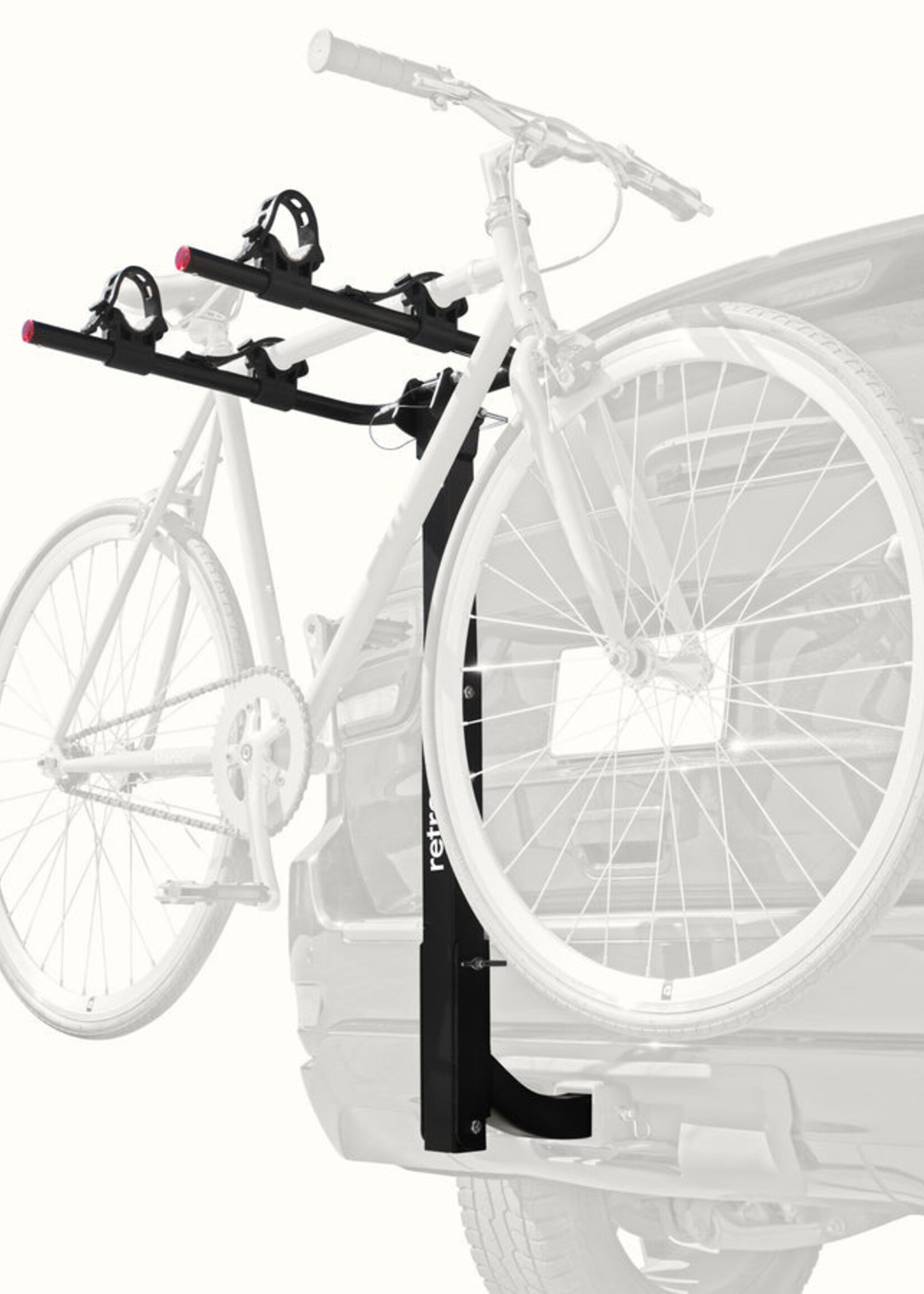 Retrospec Lenox 2021 Hitch Mount Car Rack - 2 Bike - Black
