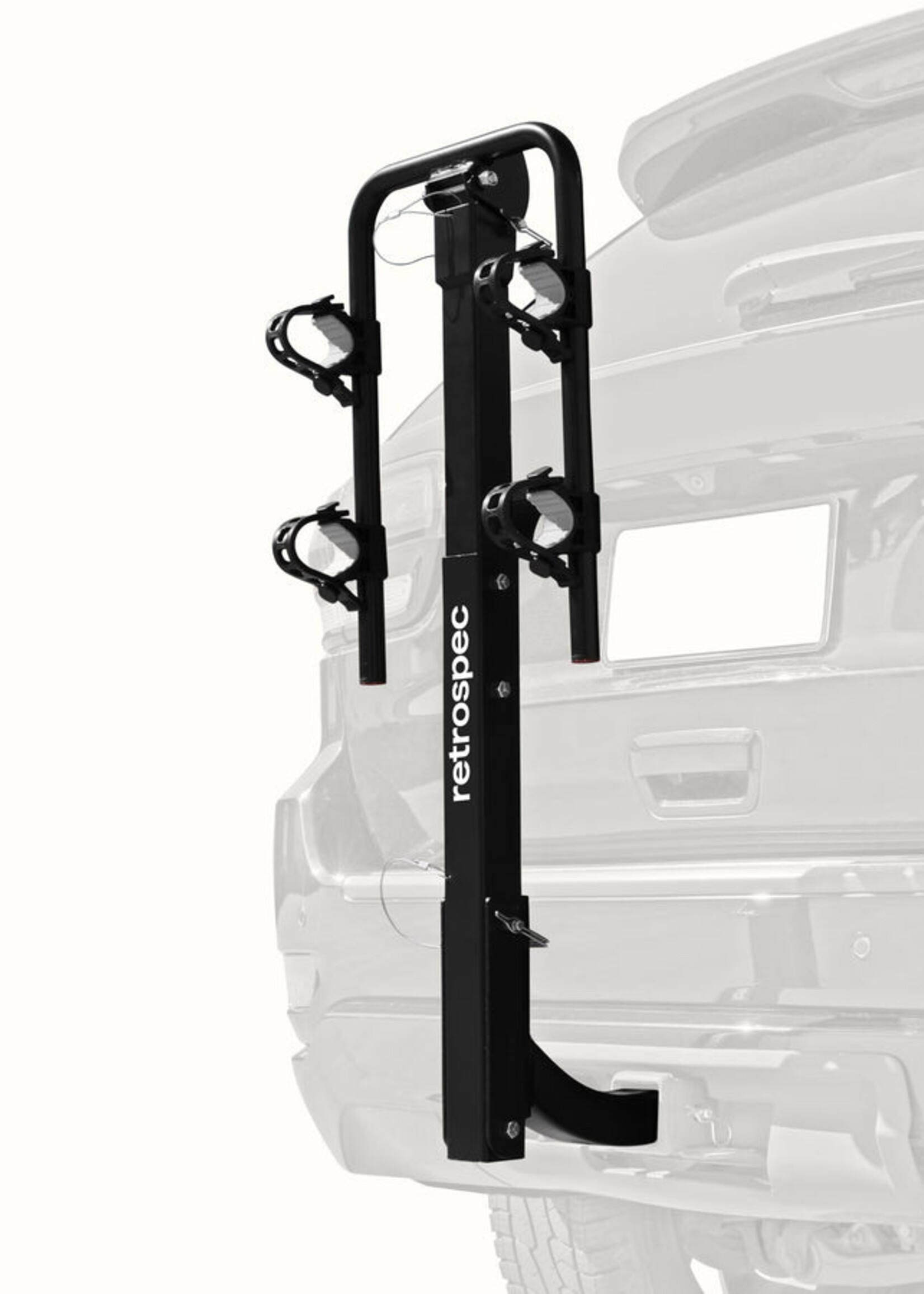 Retrospec Lenox 2021 Hitch Mount Car Rack - 2 Bike - Black