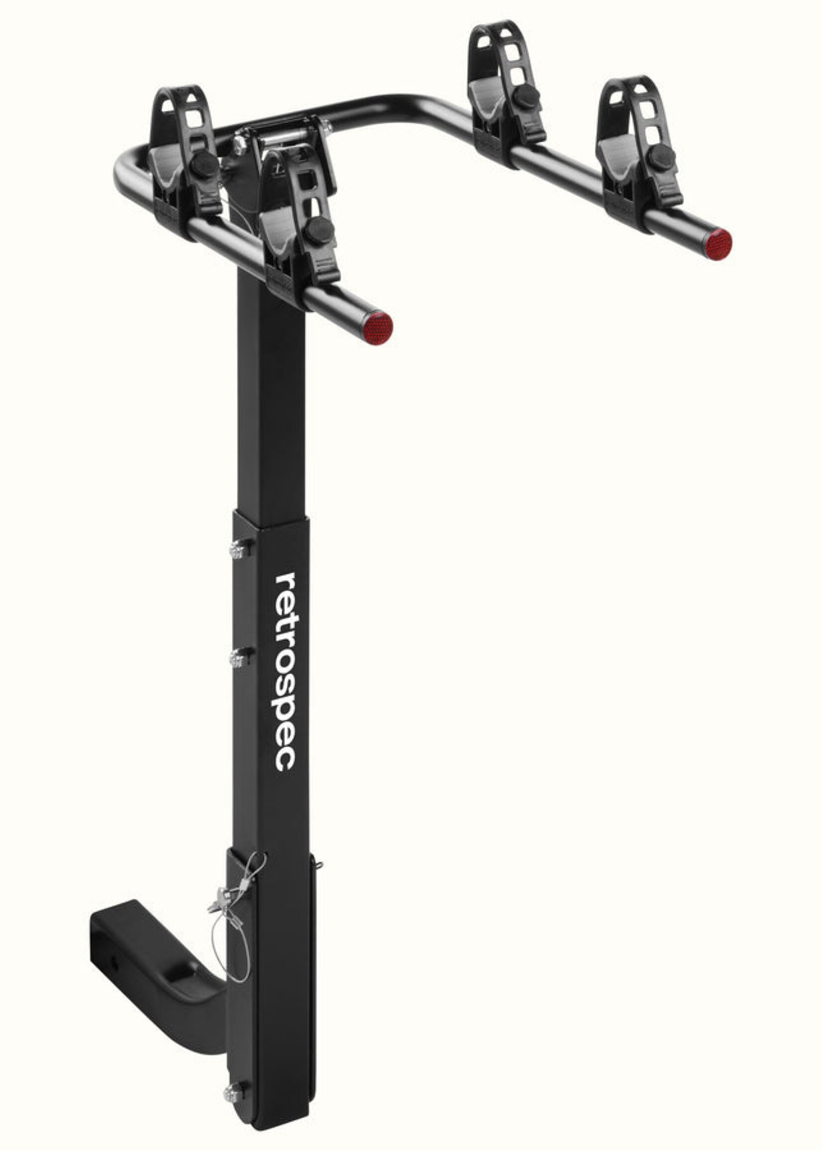 Retrospec Lenox 2021 Hitch Mount Car Rack - 2 Bike - Black