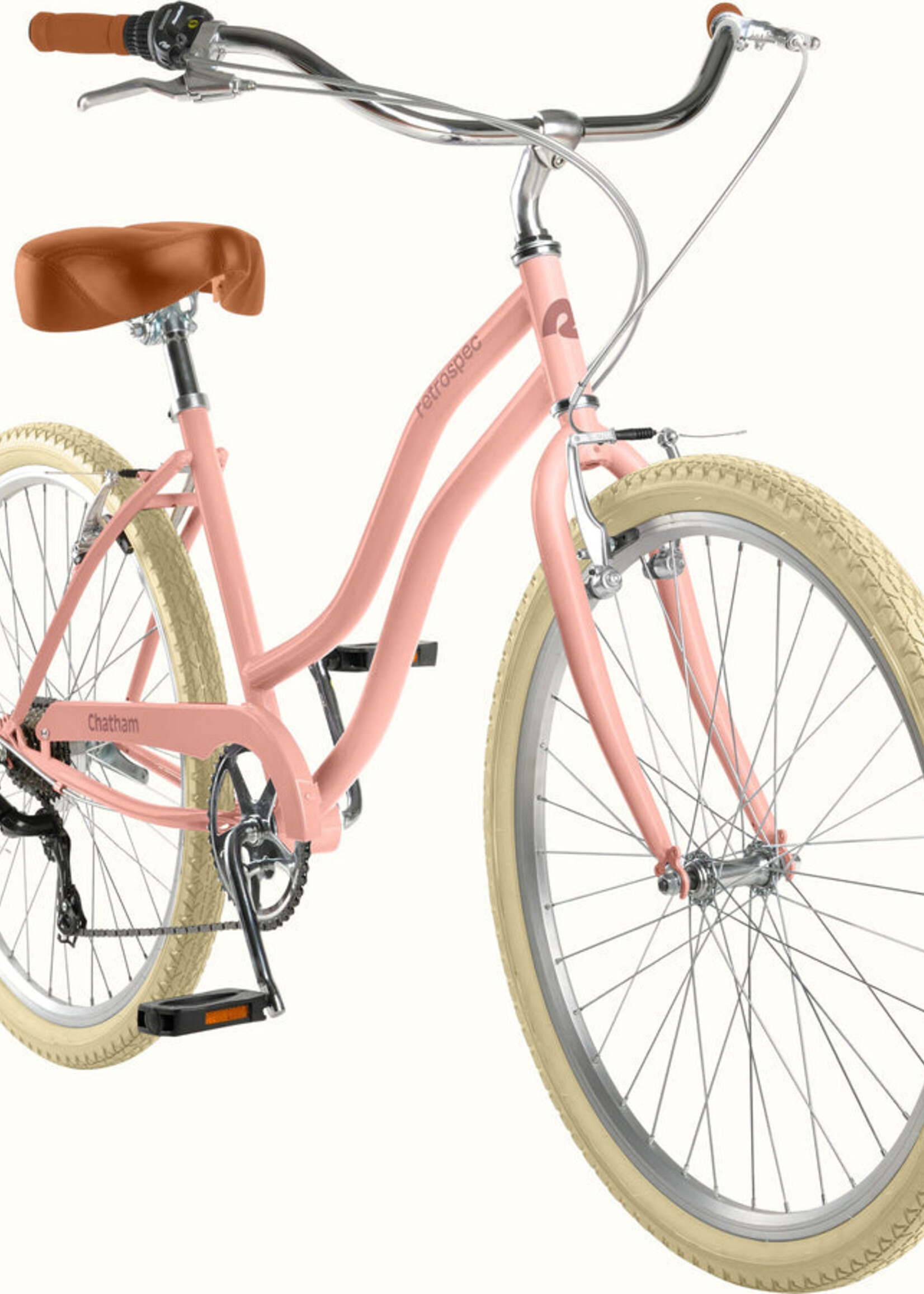 Retrospec Chatham Plus Cruiser Step-Thru 26" 7s - Blush