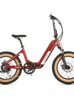 Aventon Sinch  Bonfire Red Step-Through Foldable Ebike