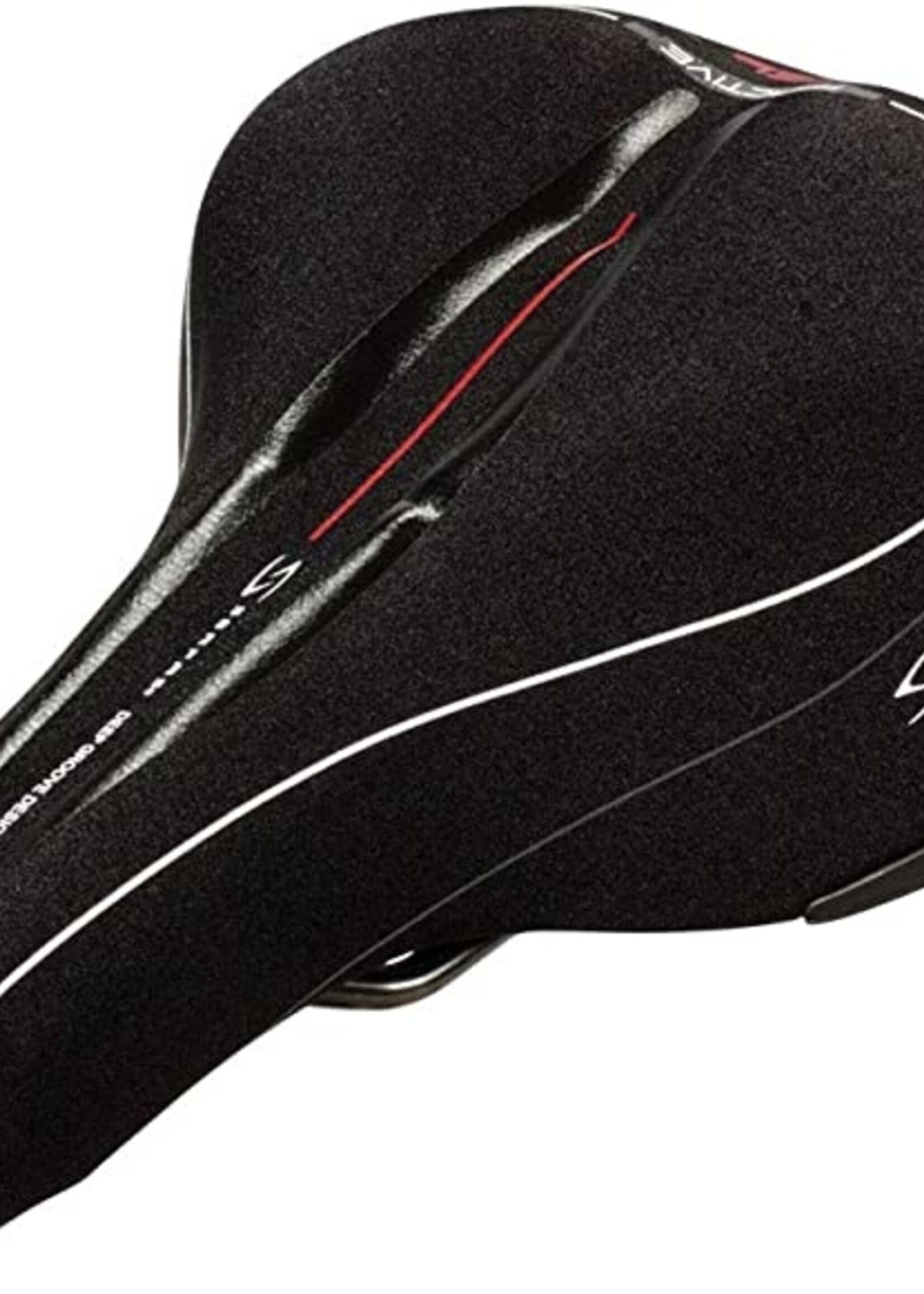 Serfas Serfas Saddle Men'S Reactive Gel Saddle - Vinyl
