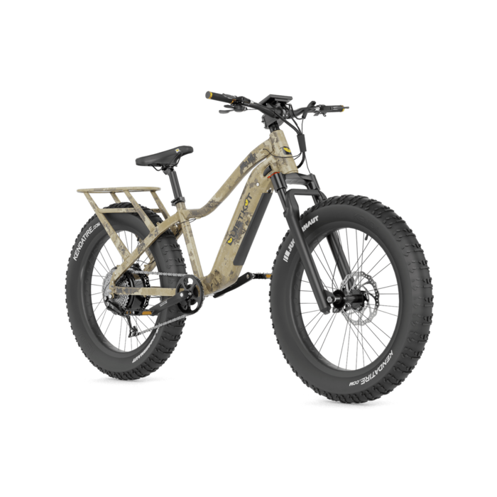 QuietKat Ranger Veil Poseidon Dry Camo 15" Motor 1000 Watt CFB Bike