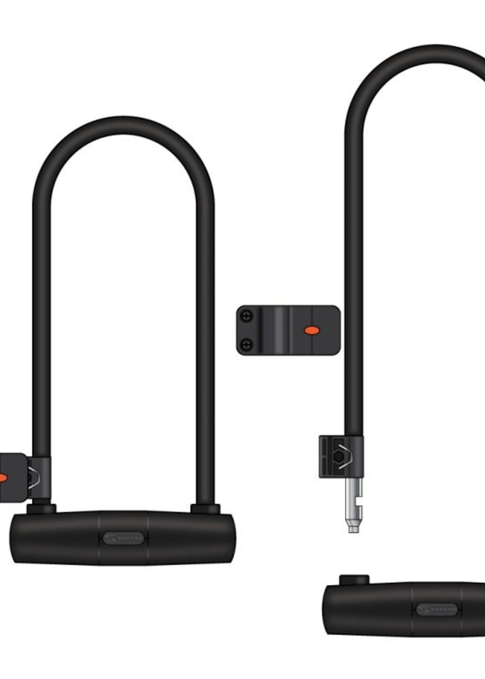 Serfas 290 MM U-LOCK W/BRACKET AND CABLE