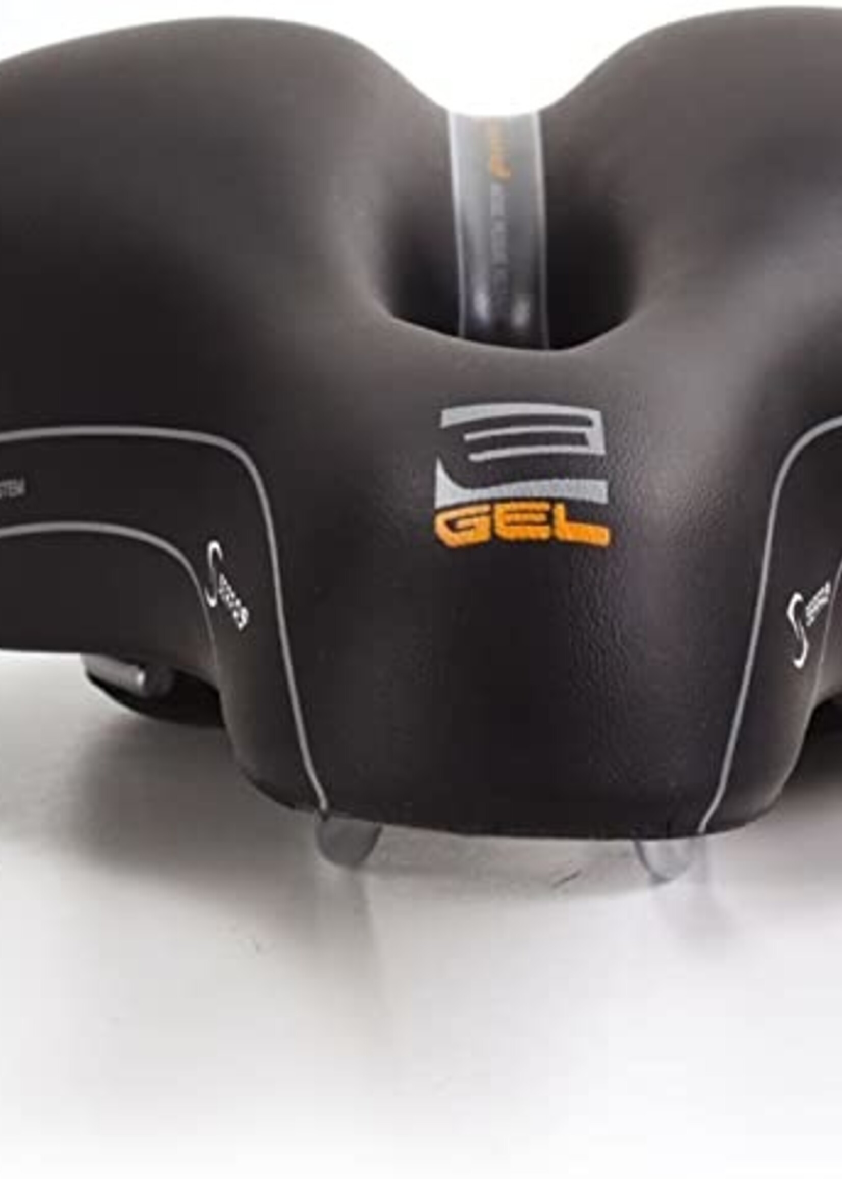 Serfas E-GEL CRUISER SADDLE W/ELASTOMERS - VINYL