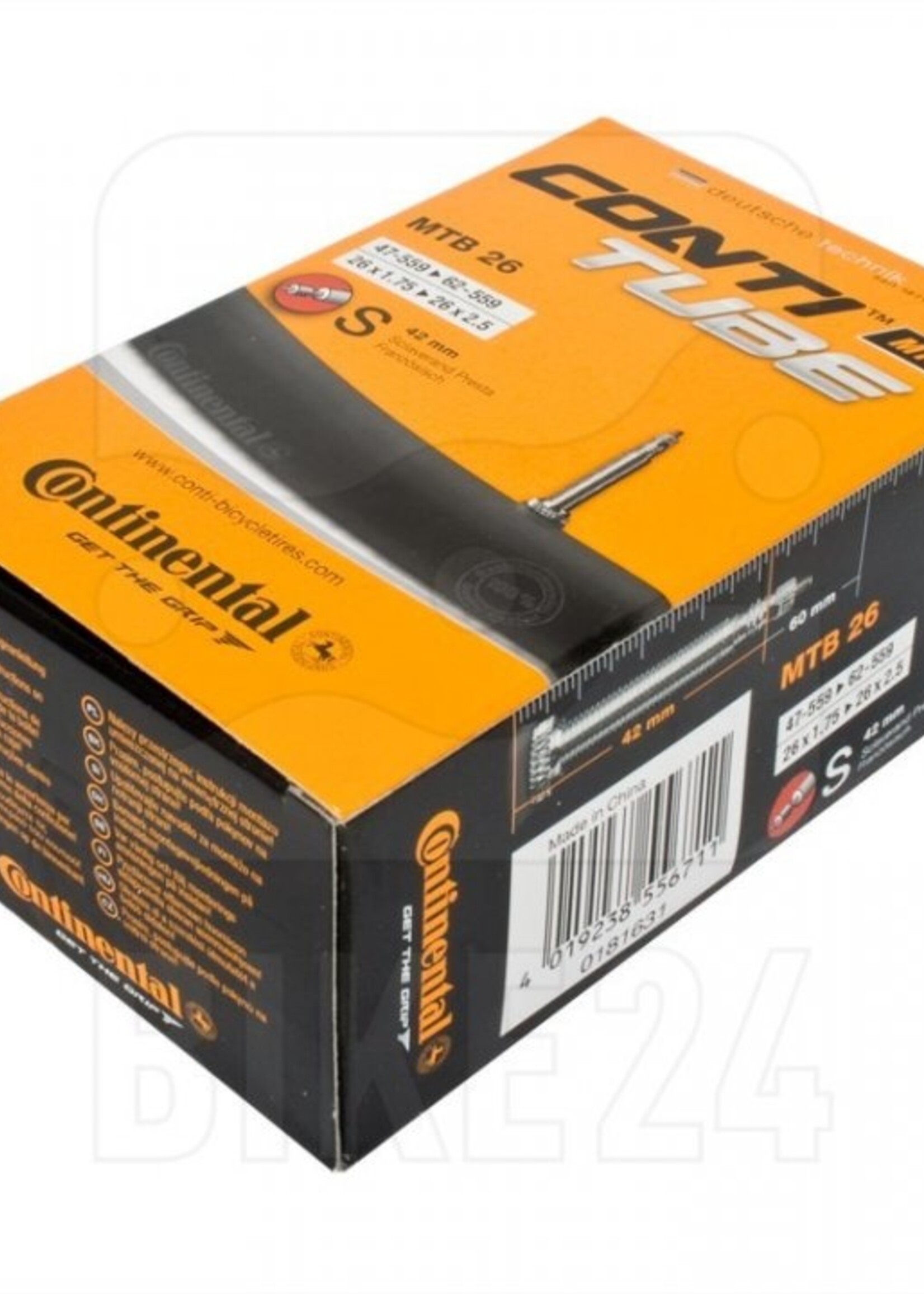 continental 26 tube
