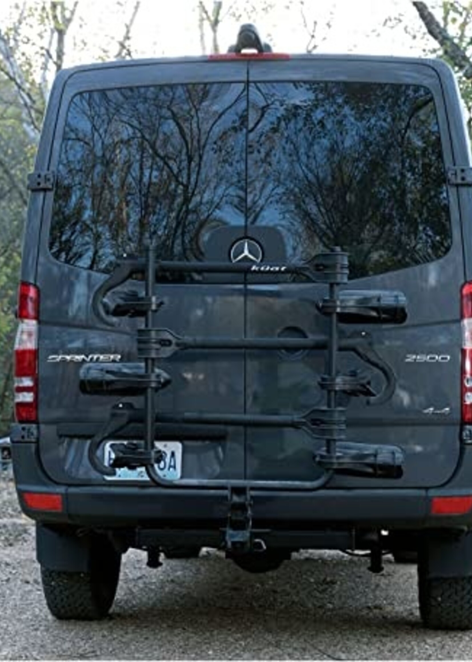 Kuat Kuat Transfer V2 Hitch Bike Rack - 3-Bike 2 Receiver