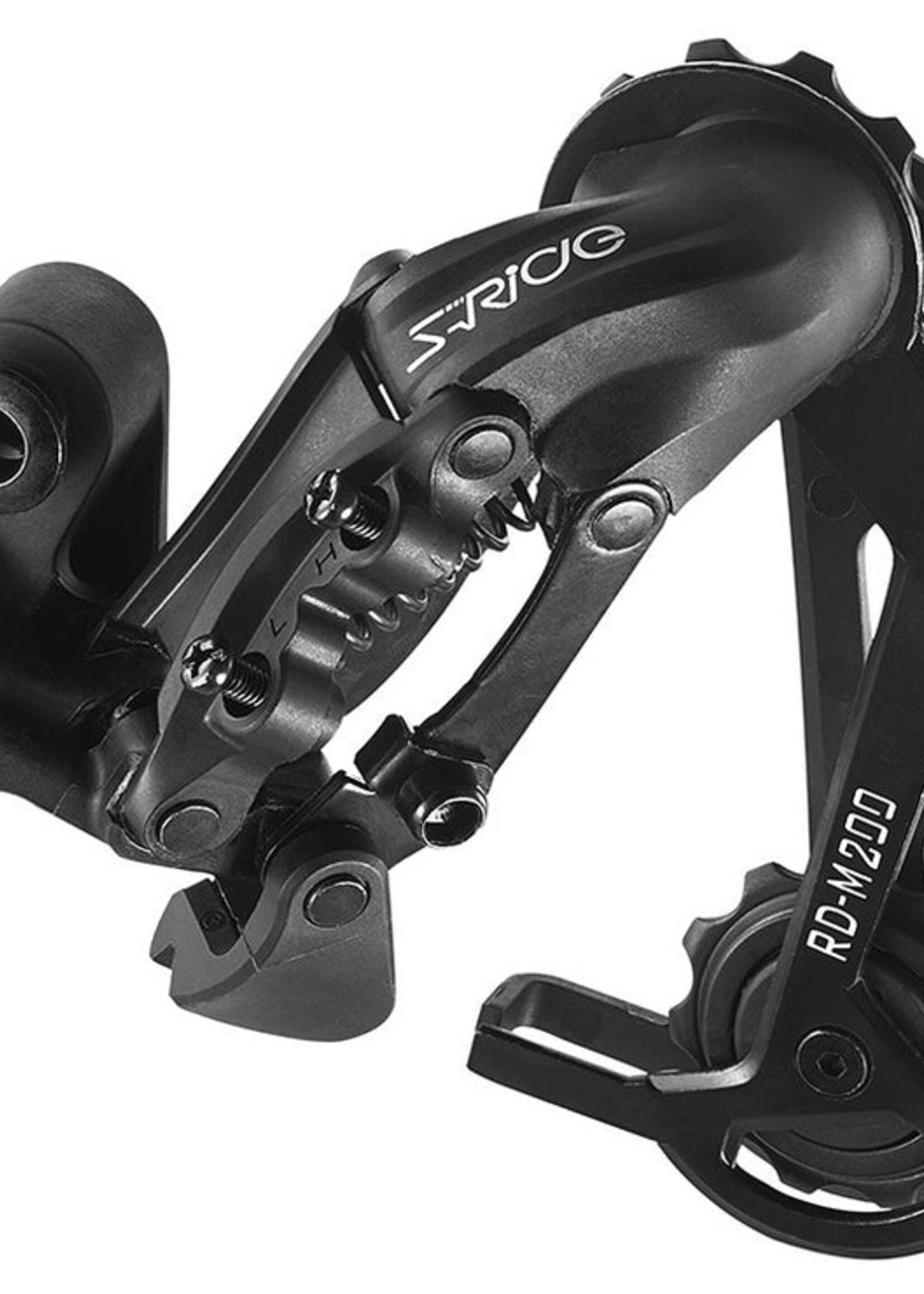 S-Ride M200 8sp Rear Derailleur, Long Cage - Black  NLS