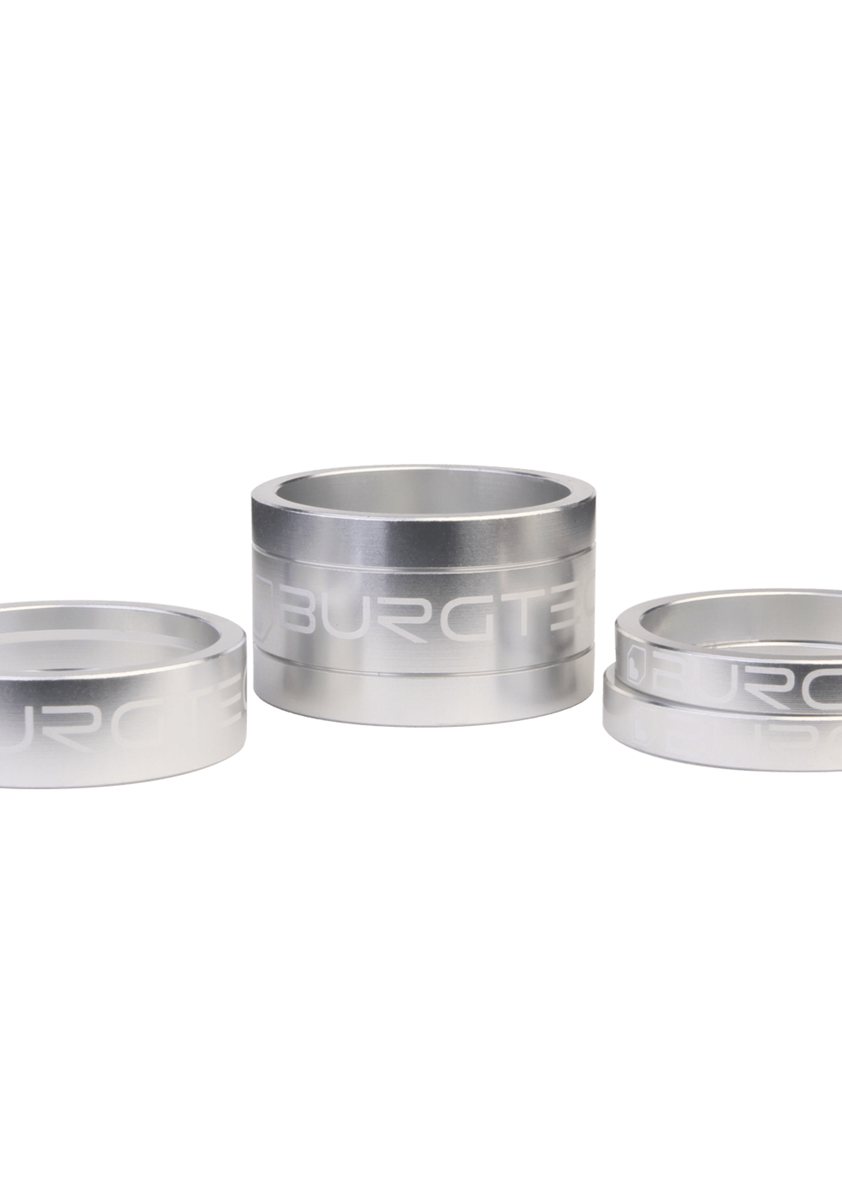 Stem Spacer Kit - Rhodium Silver