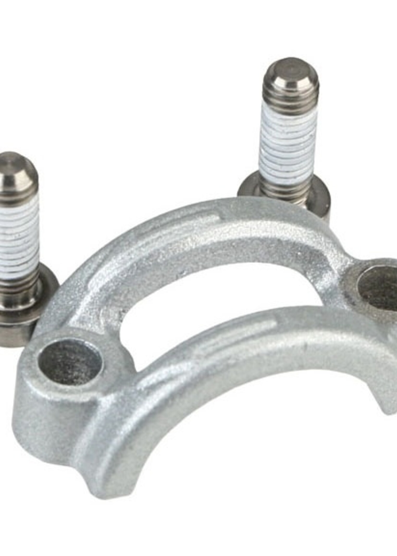 Bar Clamp+Ti Bolt Kit, Juicy-Carbon (MM) Sil  NLA
