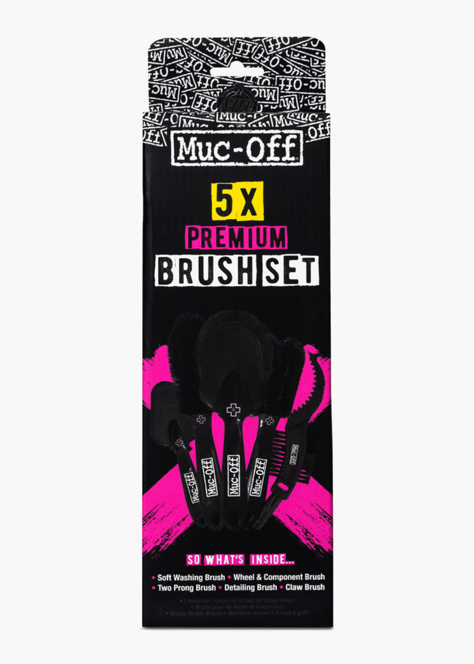 Muc-Off 5x Brush Set
