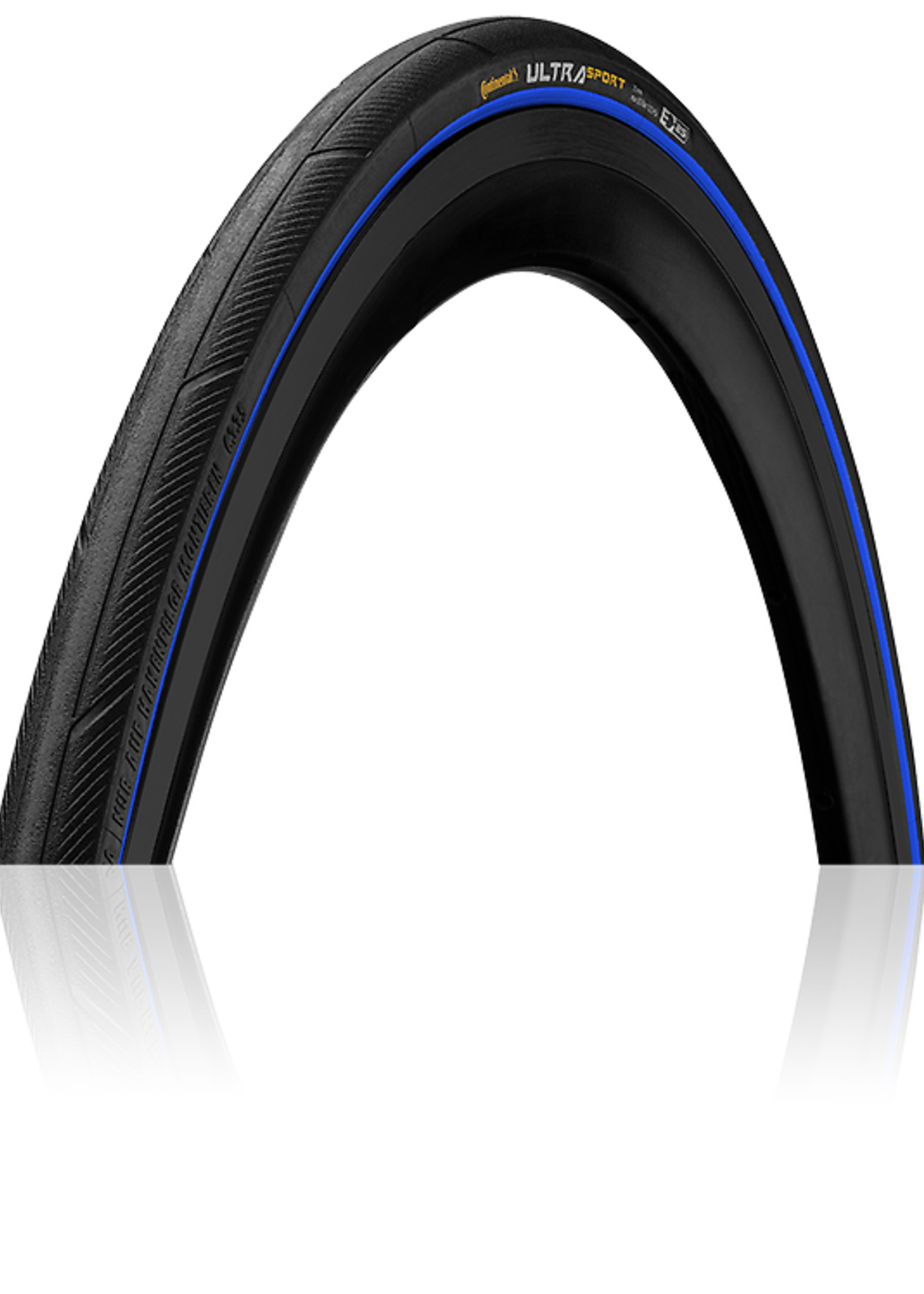 Continental Grand & Ultra Sport Tires Ultra Sport II - 700 x 23 Folding Blue-BW