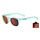 Svago, Satin Crystal Teal Single Lens Sunglasses