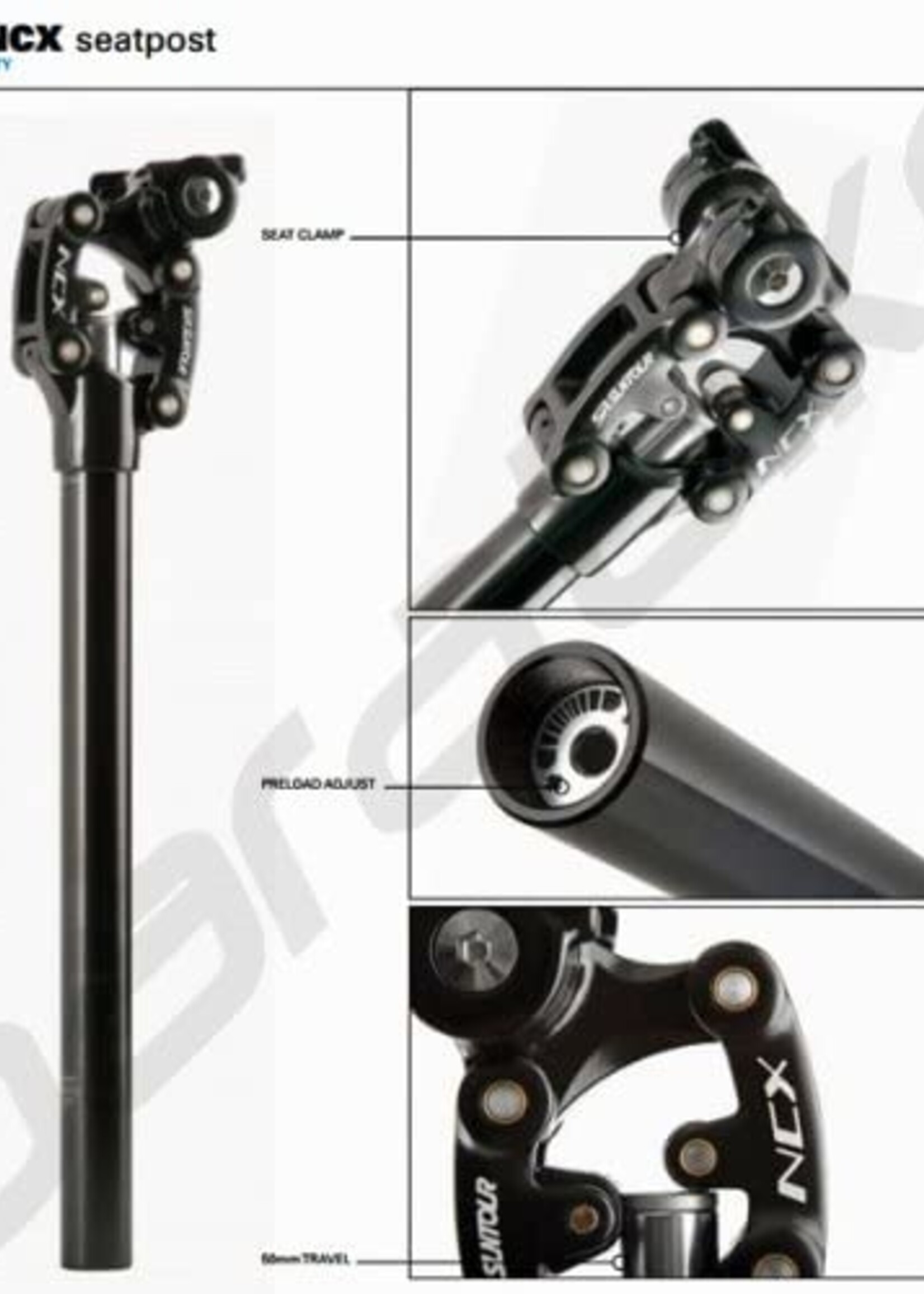 R SunTour Suspension Seat-Post 27.2mm