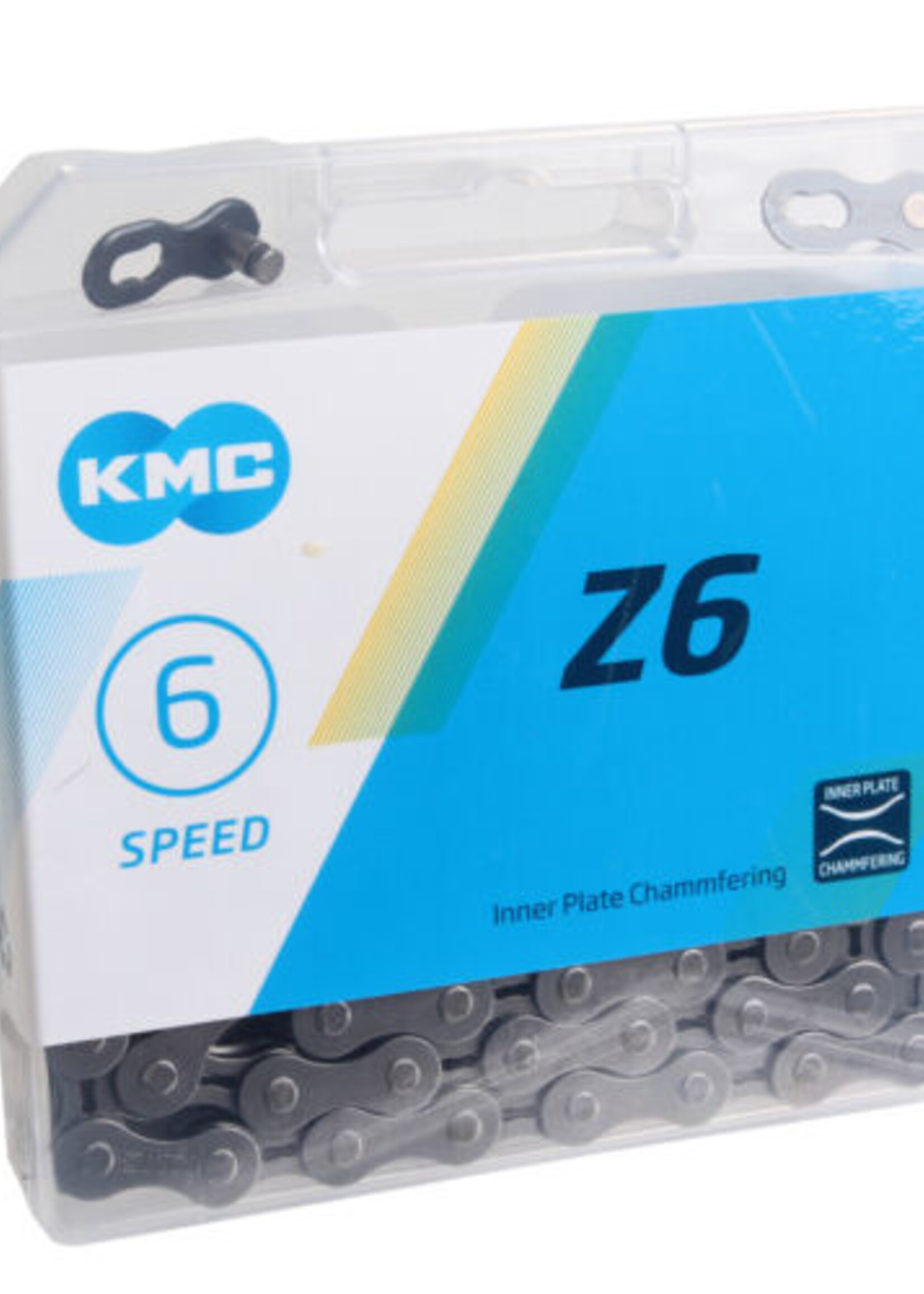 KMC Z6 Chain (5-8sp), Brown/Grey