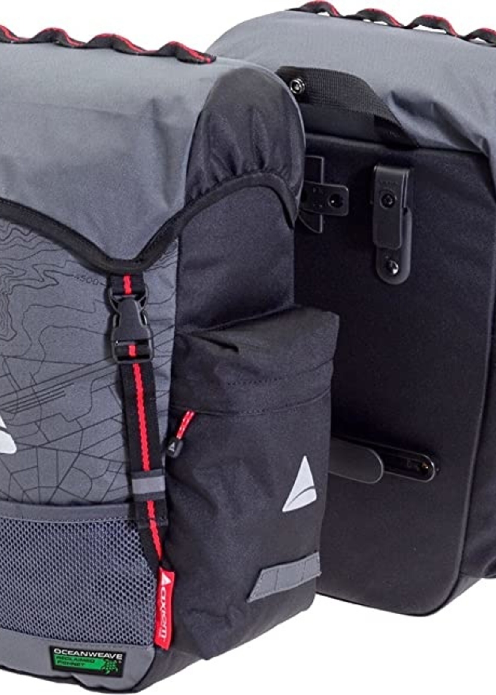 SEYMOUR OCEANWEAVE P35+ PANNIERS GRY/BLK