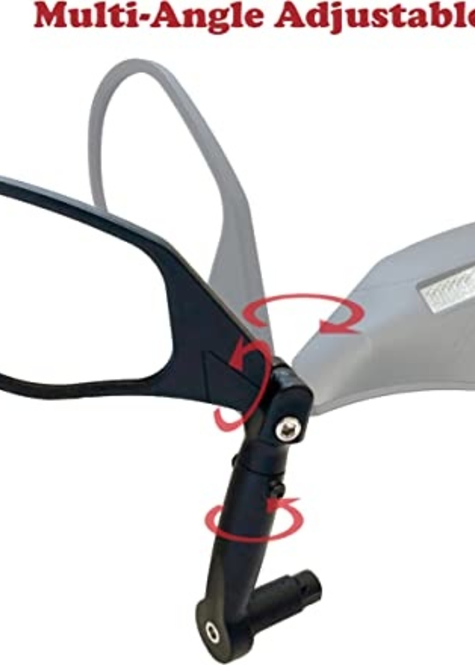 HF-M903LS-FR05 HD GLASS LENS RISE BAR END MIRROR