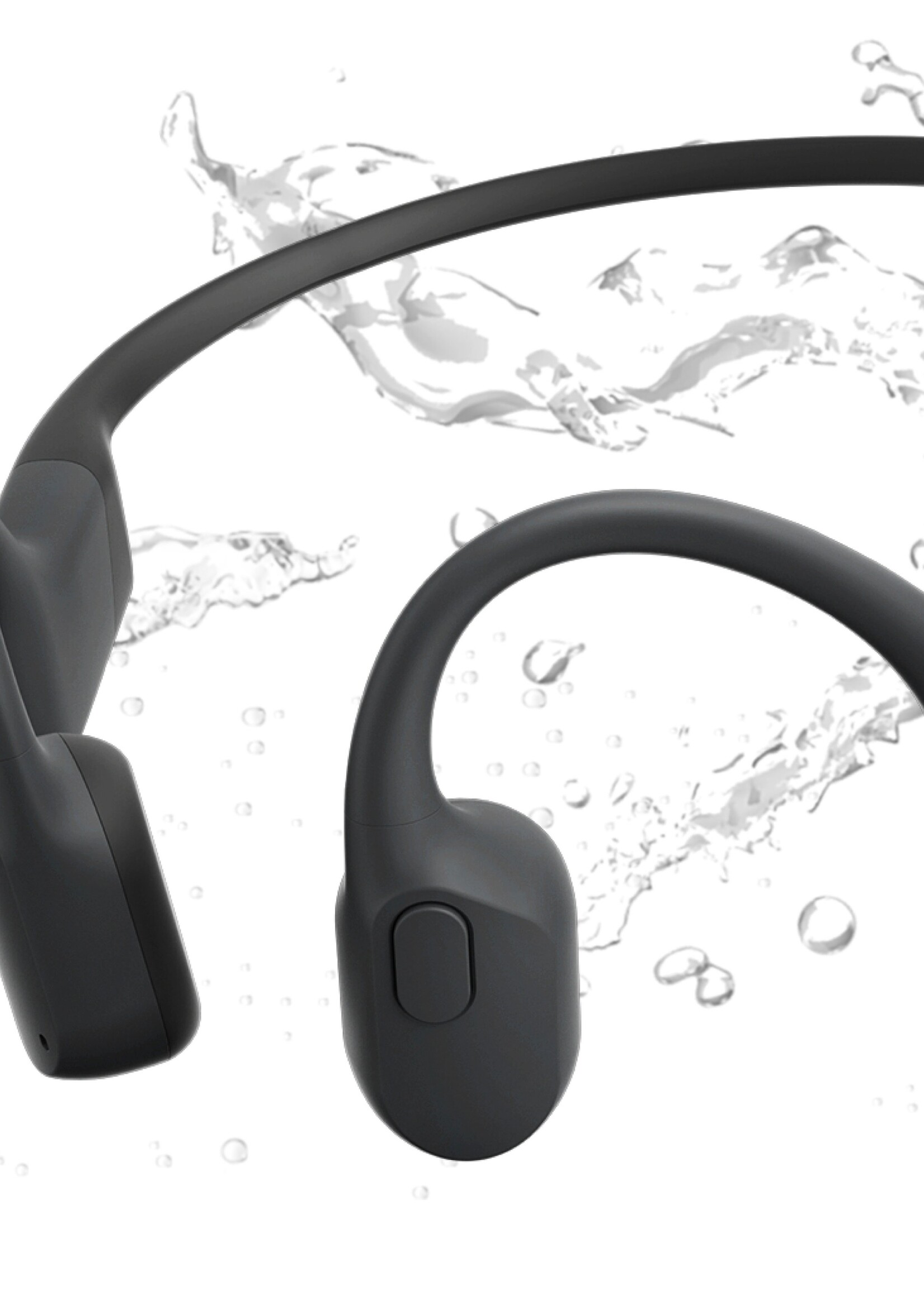 Shokz Shokz - OpenRun Bone Conduction Open-Ear Endurance Headphones - Black