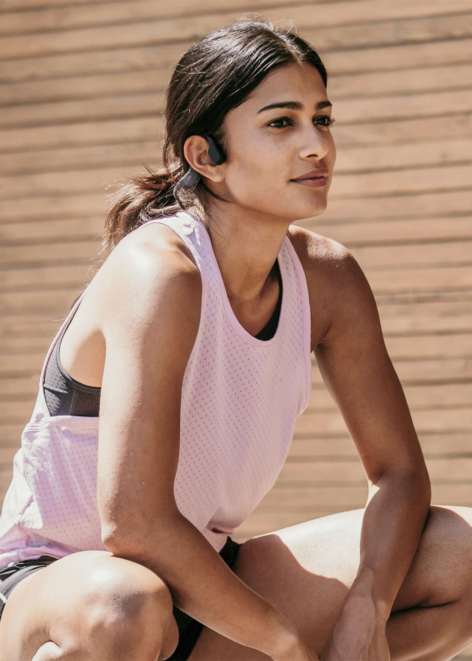 Shokz Shokz - OpenRun Bone Conduction Open-Ear Endurance Headphones - Black