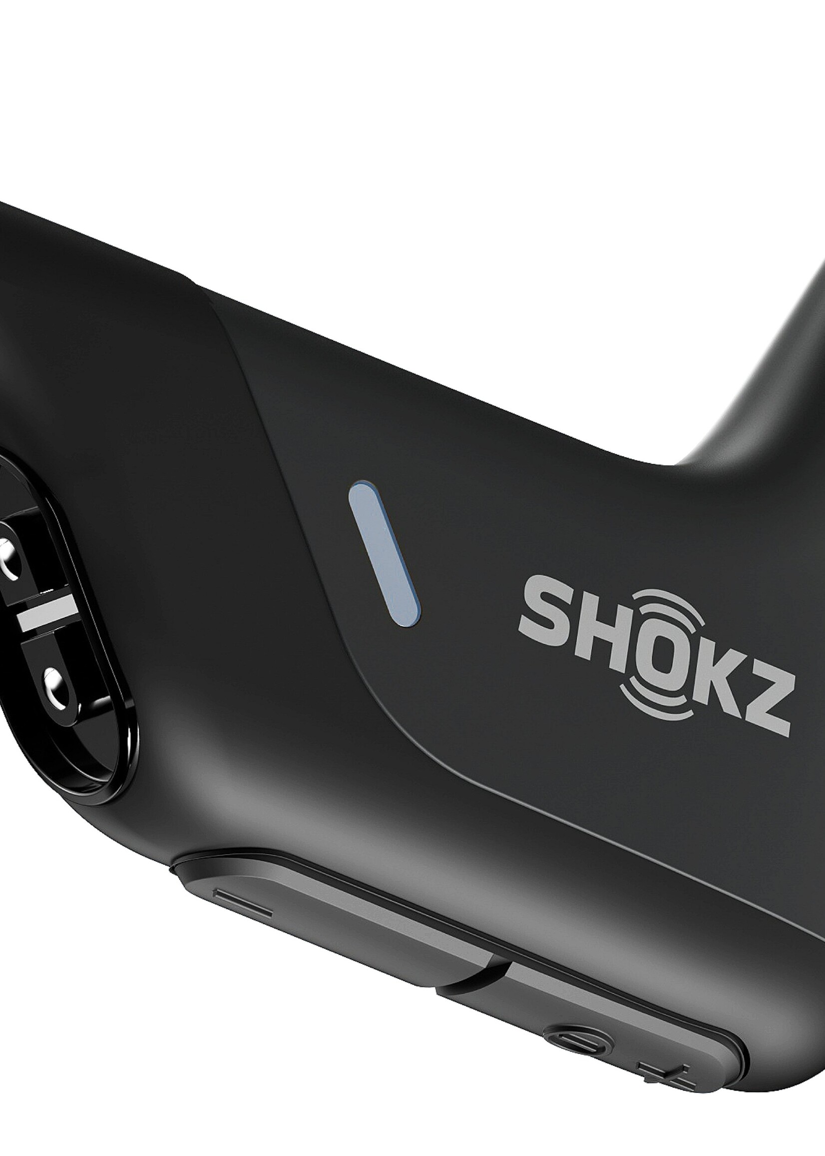 Shokz OpenRun Pro Premium Bone Conduction Open-Ear Sport Headphones - Black
