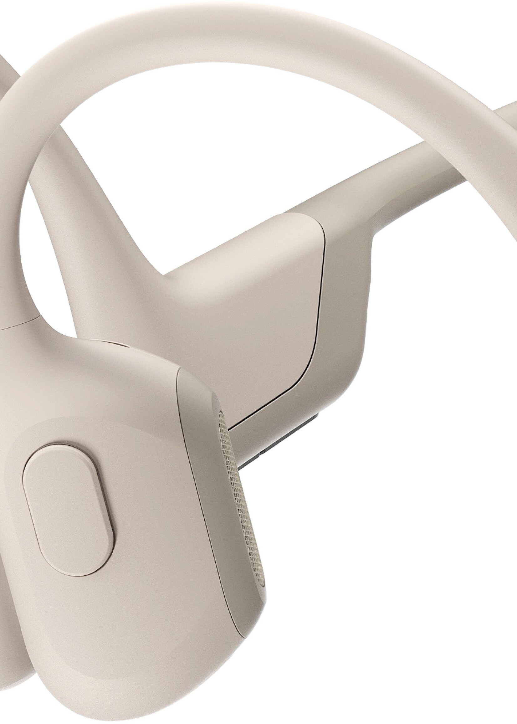 Shokz OpenRun Pro Premium Bone Conduction Open-Ear Sport Headphones - Beige