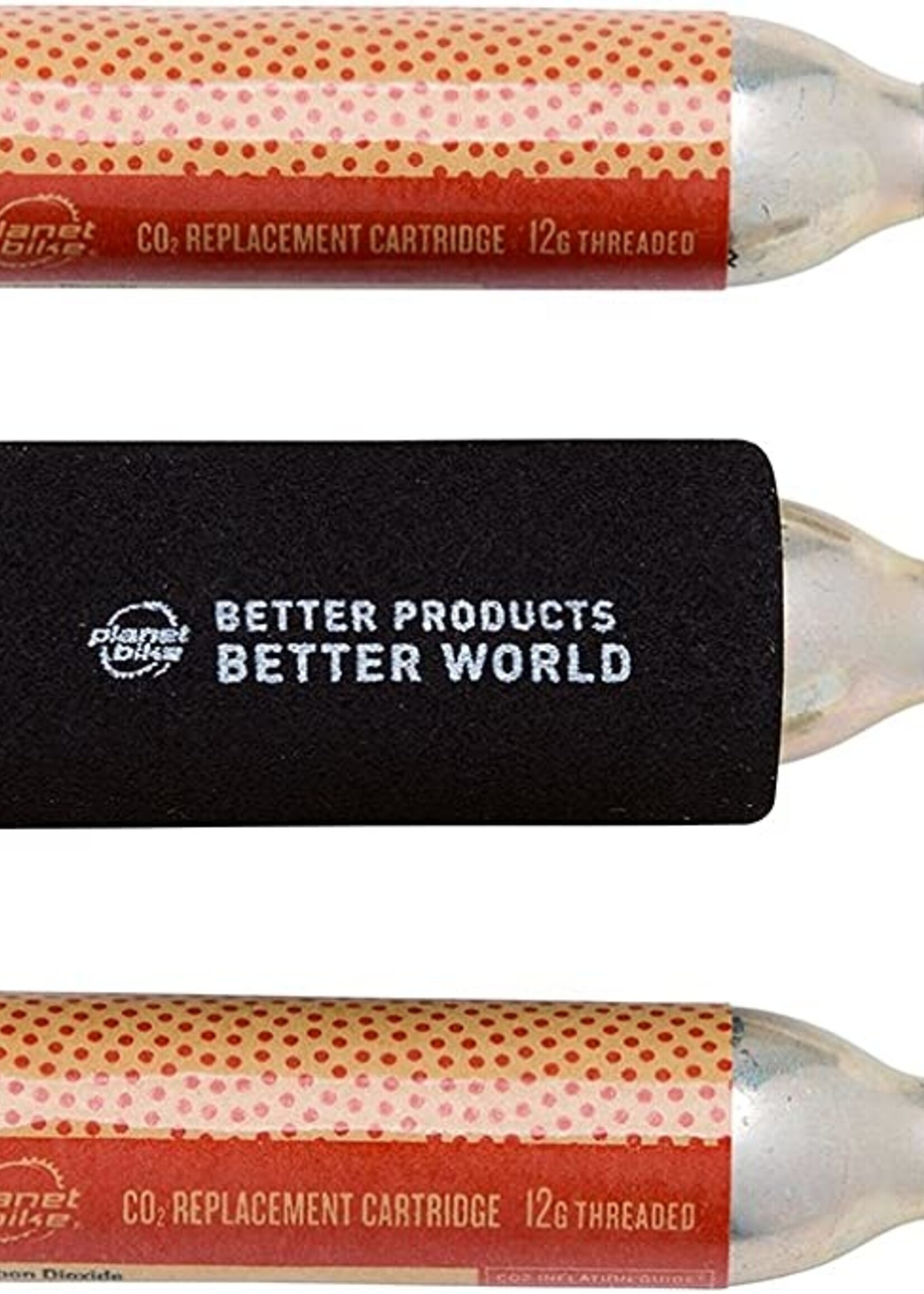 Serfas 12G CO2 CYLINDERS  THREADED (3 PACK)