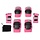 Multi-Sport Protective Pad Set  - Pink - 2 Youth (10-14yrs)