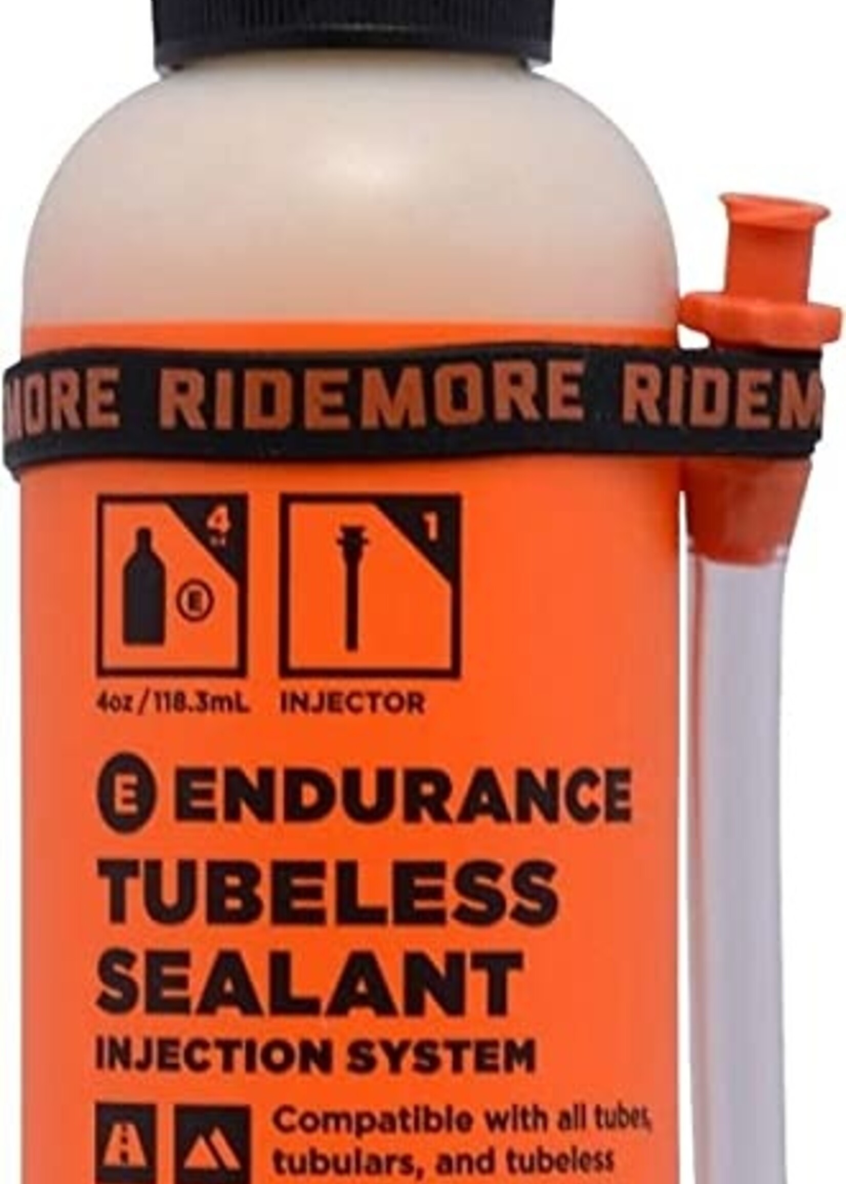 Orange Seal Tubeless Tire Sealant, 4oz Bottle - Injection System