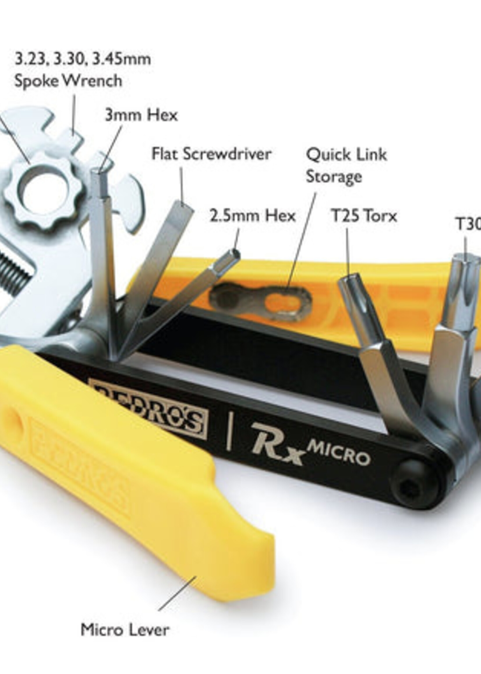 Pedro's Pedro's Rx Micro-20 Folding Multitool