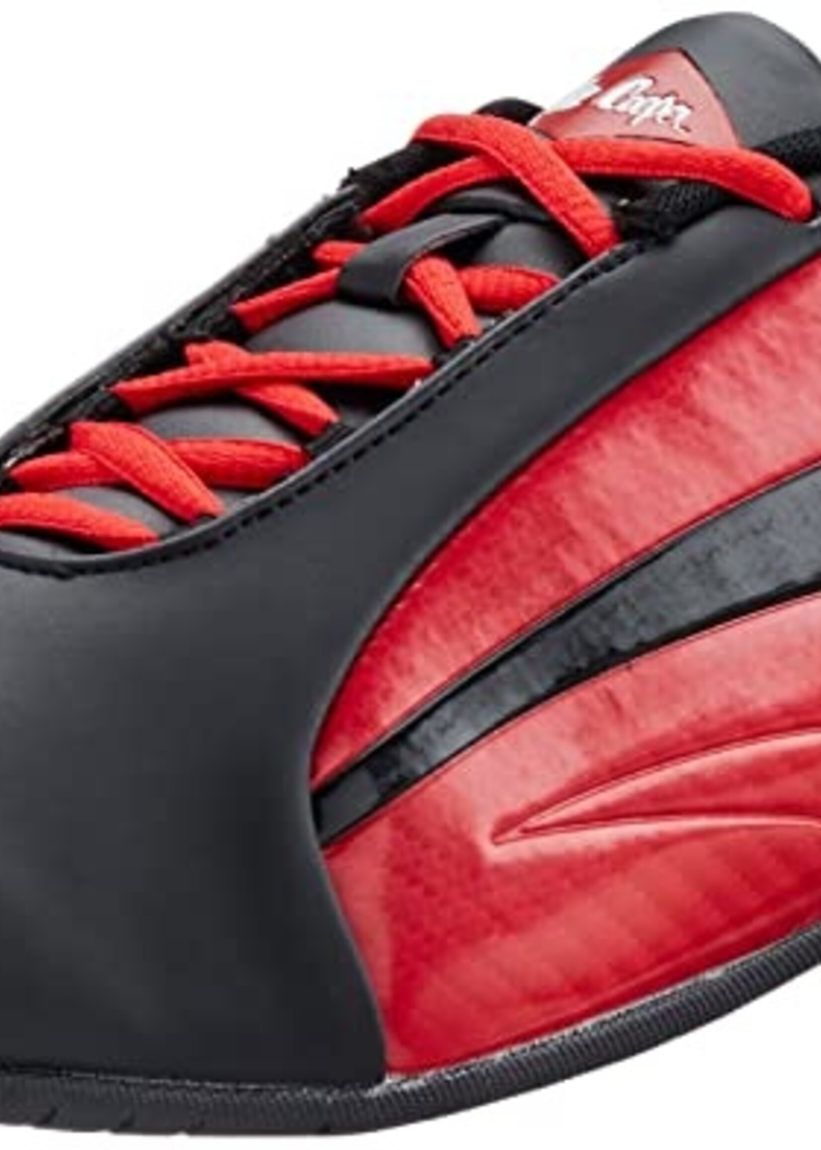 Afton Shoes Cooper Shoes, 8, Black/Red NLS