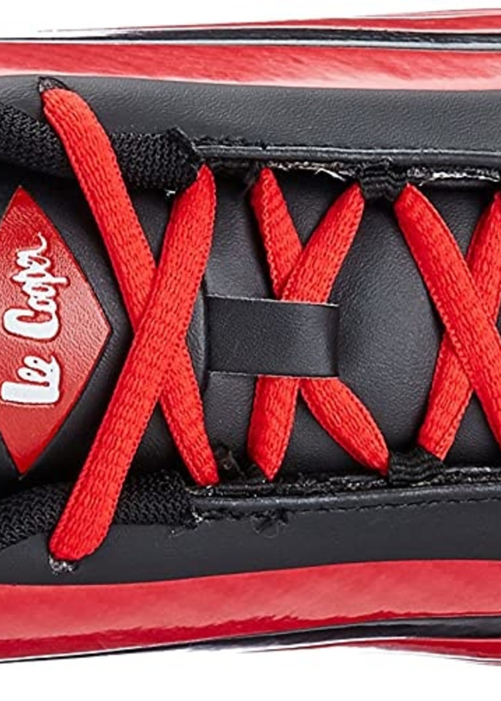 Afton Shoes Cooper Shoes, 8, Black/Red NLS