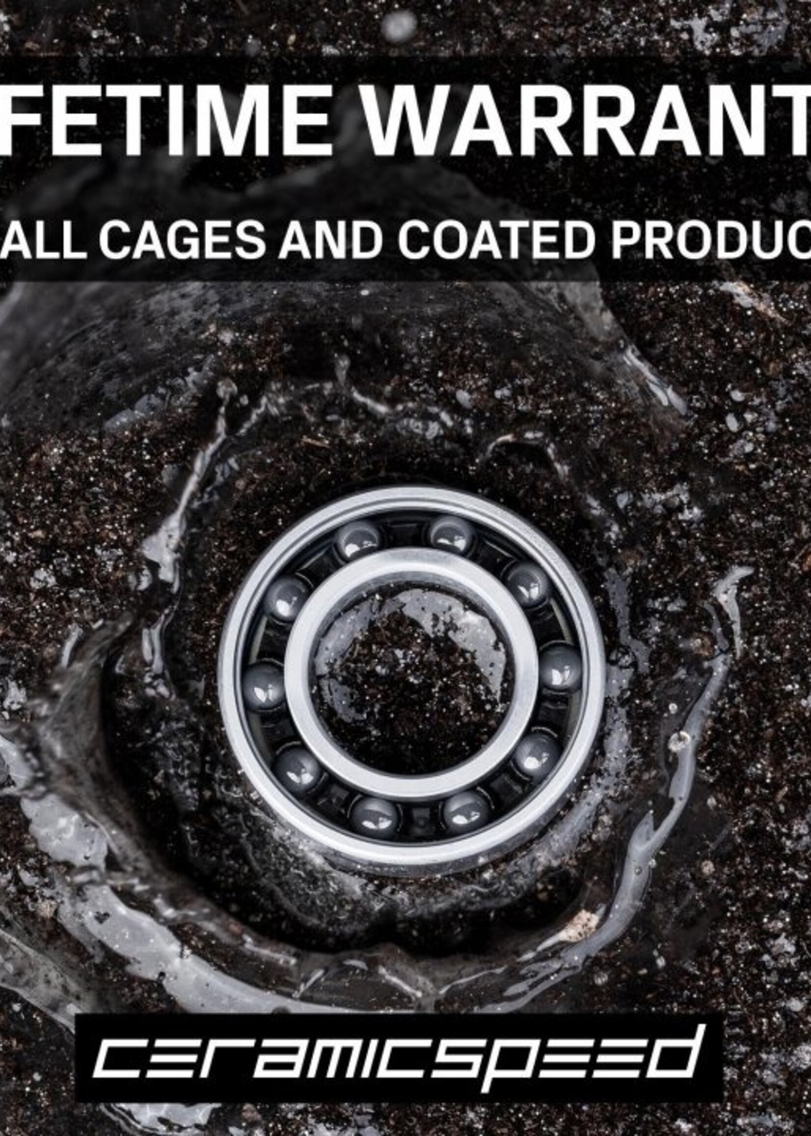 CeramicSpeed OSPW System, Shimano 12sp XTR, Coated - Black  NLS