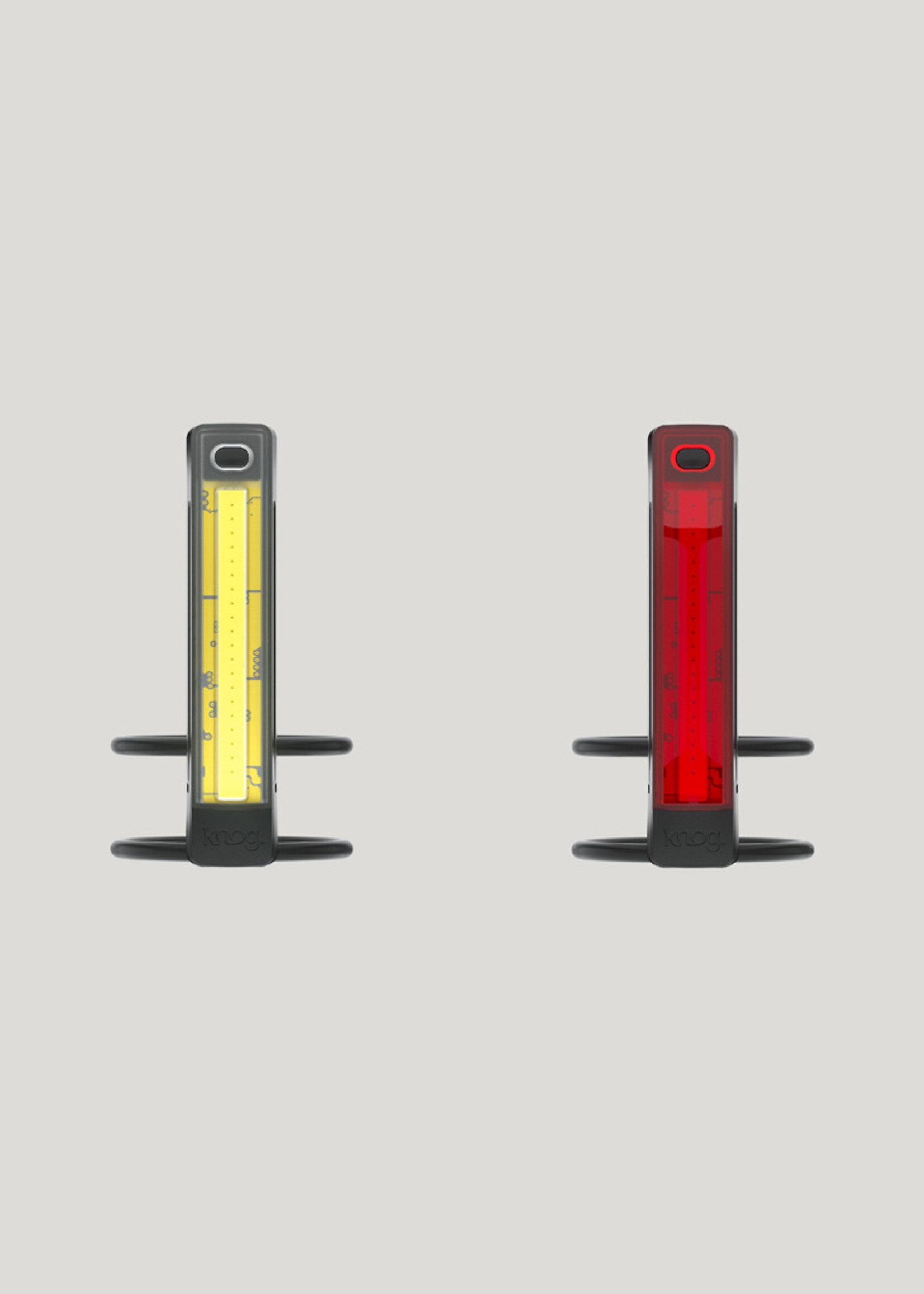 Knog Plus Lights Plus Twinpack Black