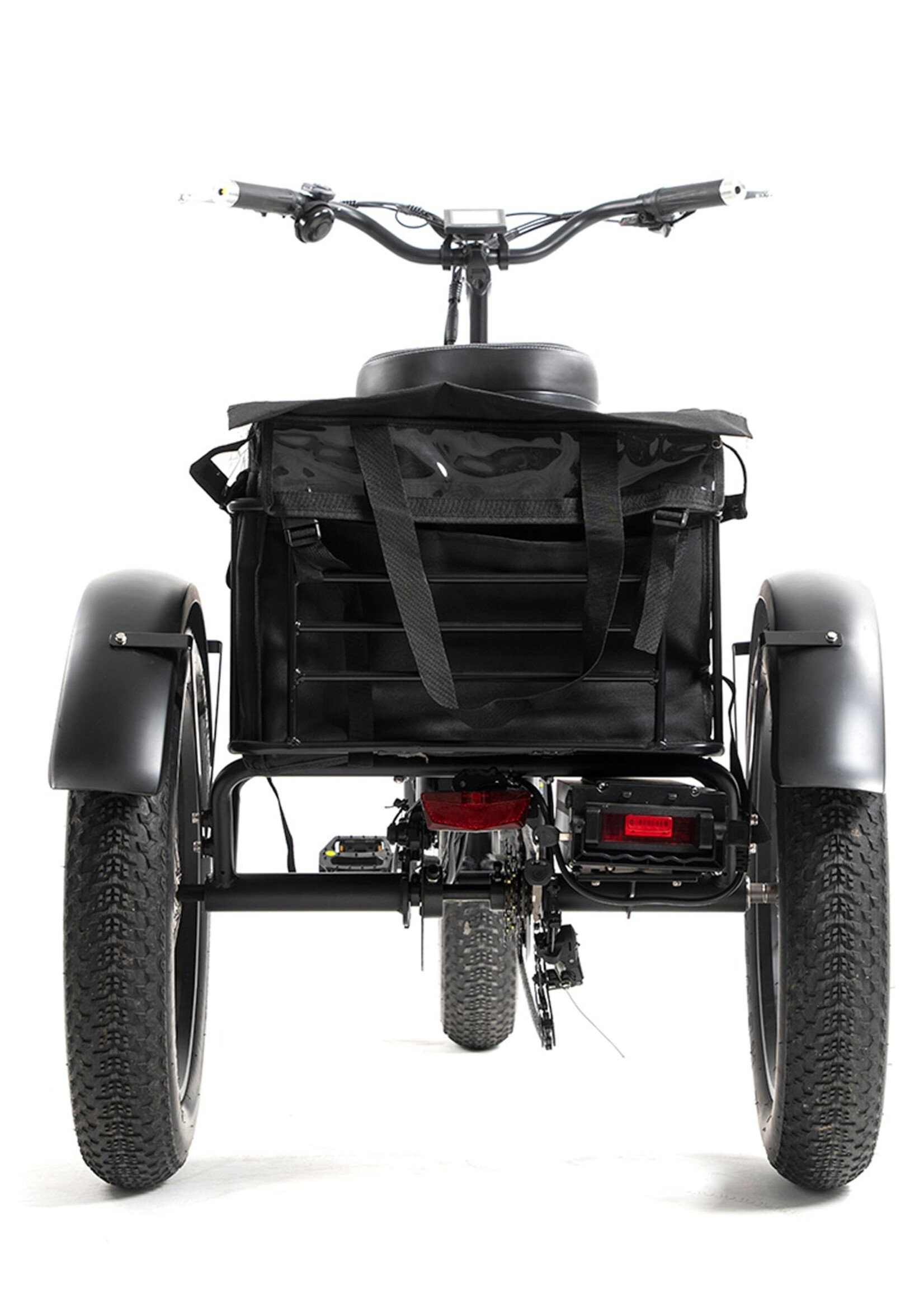 DW MEIGI FAT TIRE ELECTRIC TRICYCLE MG1703 WHITE