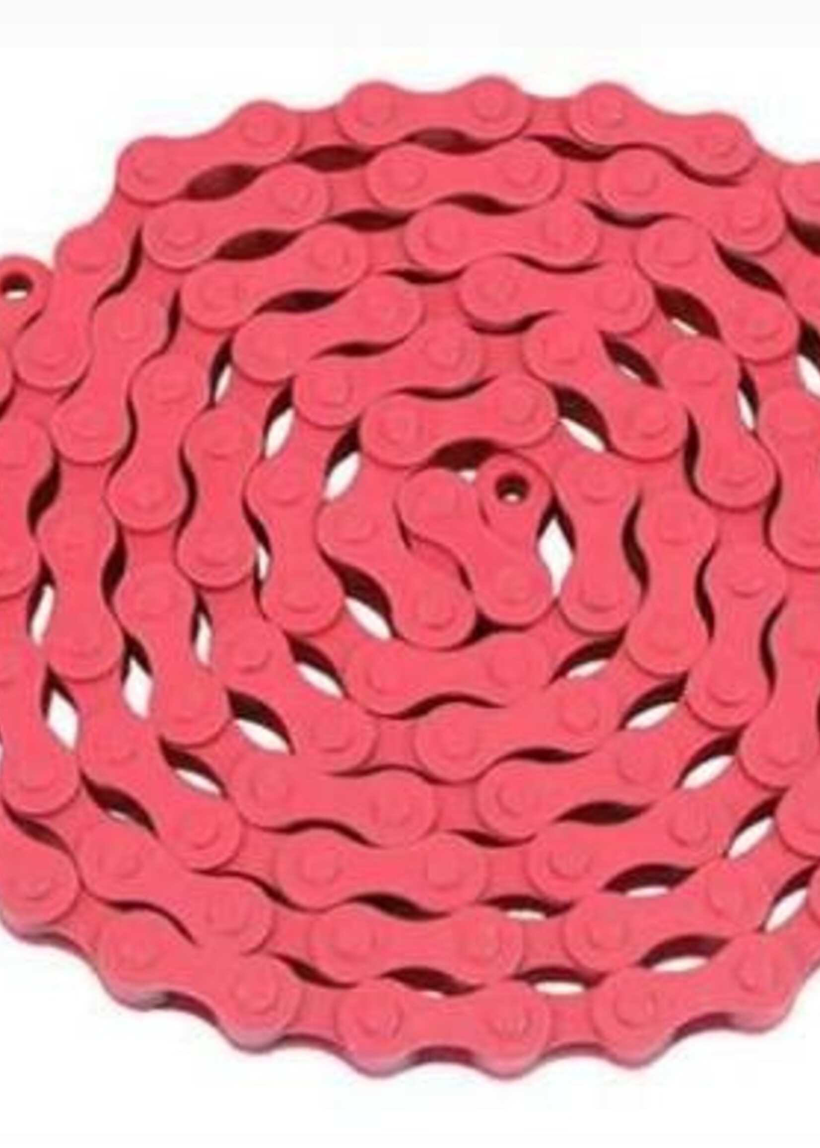 KMC S1 1/2x1/8 112L 8.6mm 1-SP CHAIN PINK