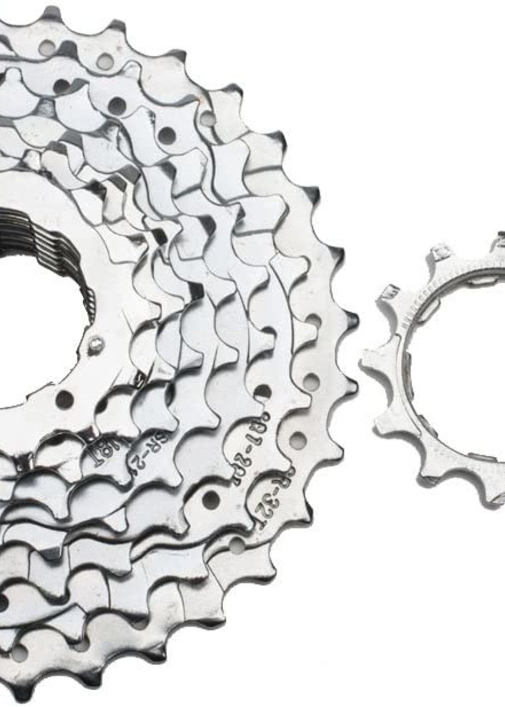 SunRun SUNRUN 12-32T 8-SPEED CASSETTE CHROME