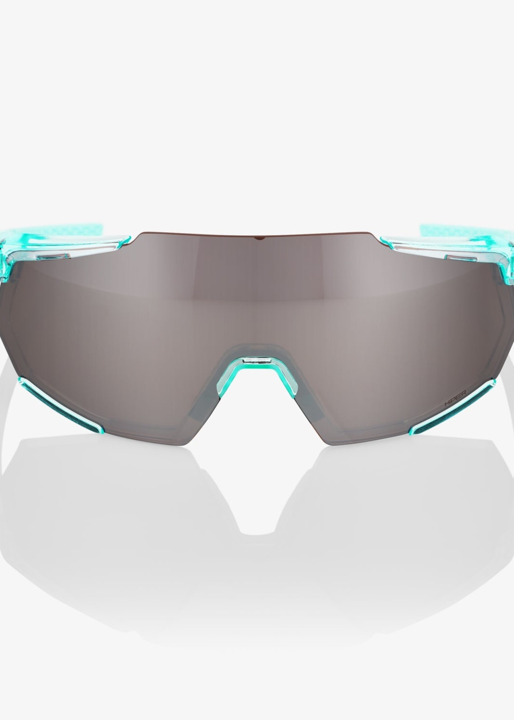 RACETRAP 3.0 - Polished Translucent Mint - HiPER Silver Mirror Lens