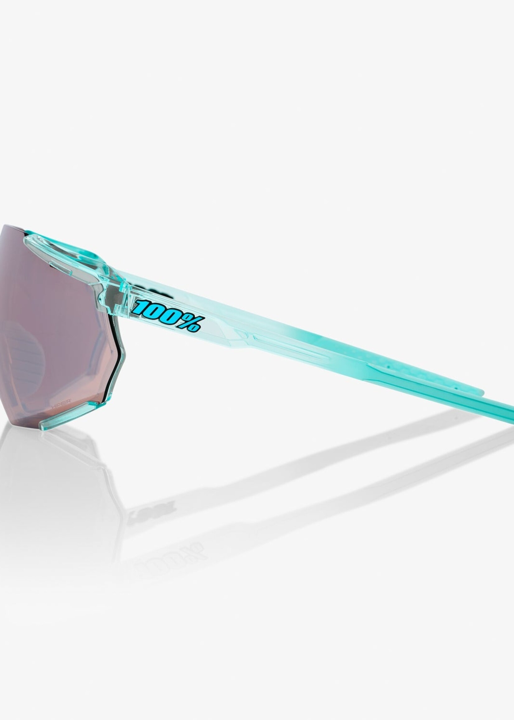 RACETRAP 3.0 - Polished Translucent Mint - HiPER Silver Mirror Lens
