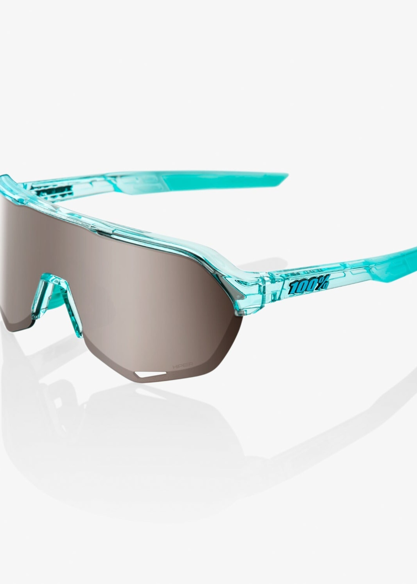 S2 - Polished Translucent Mint - HiPER Silver Mirror Lens