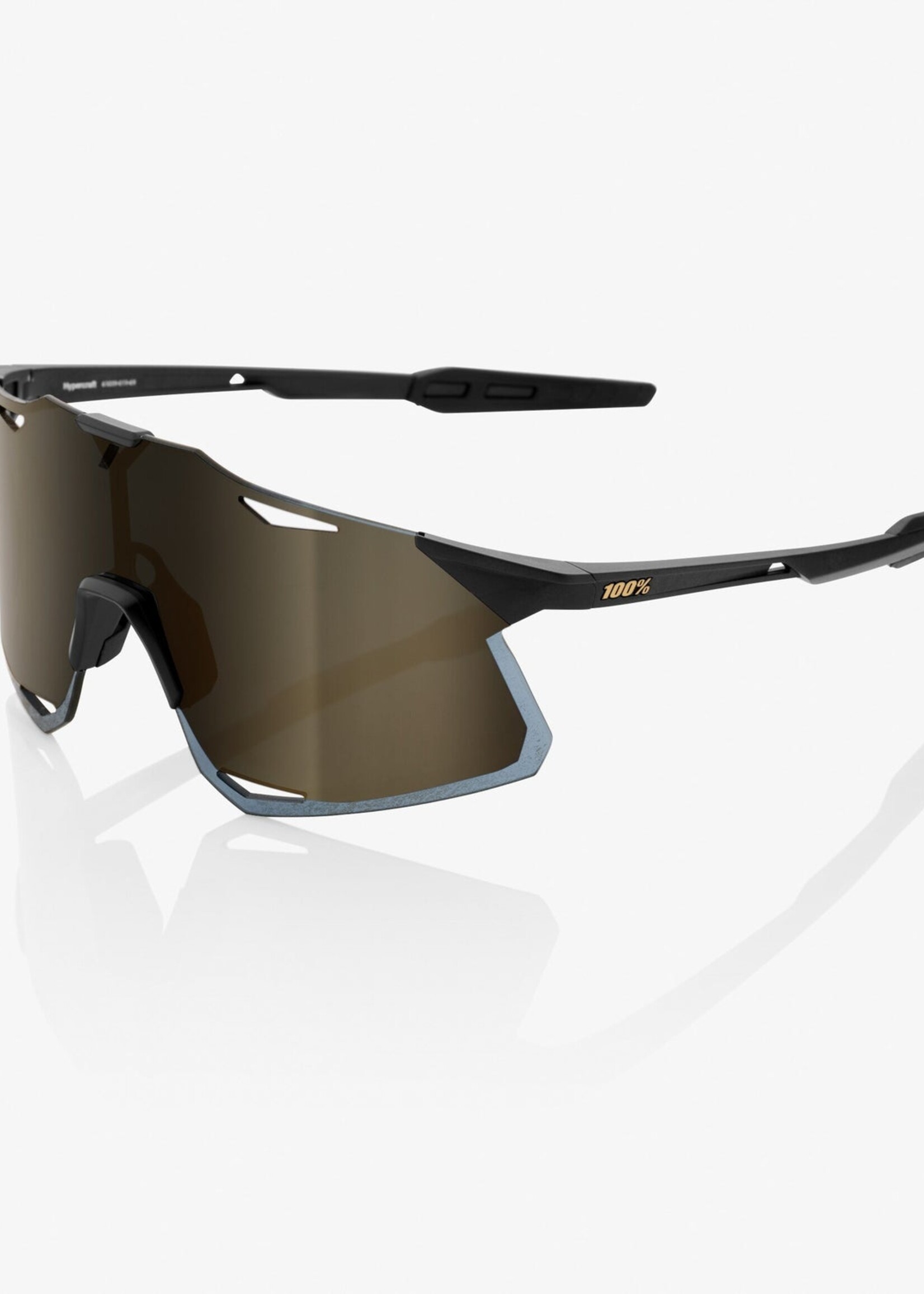 Hypercraft - Matte Black - Soft Gold Mirror Lens
