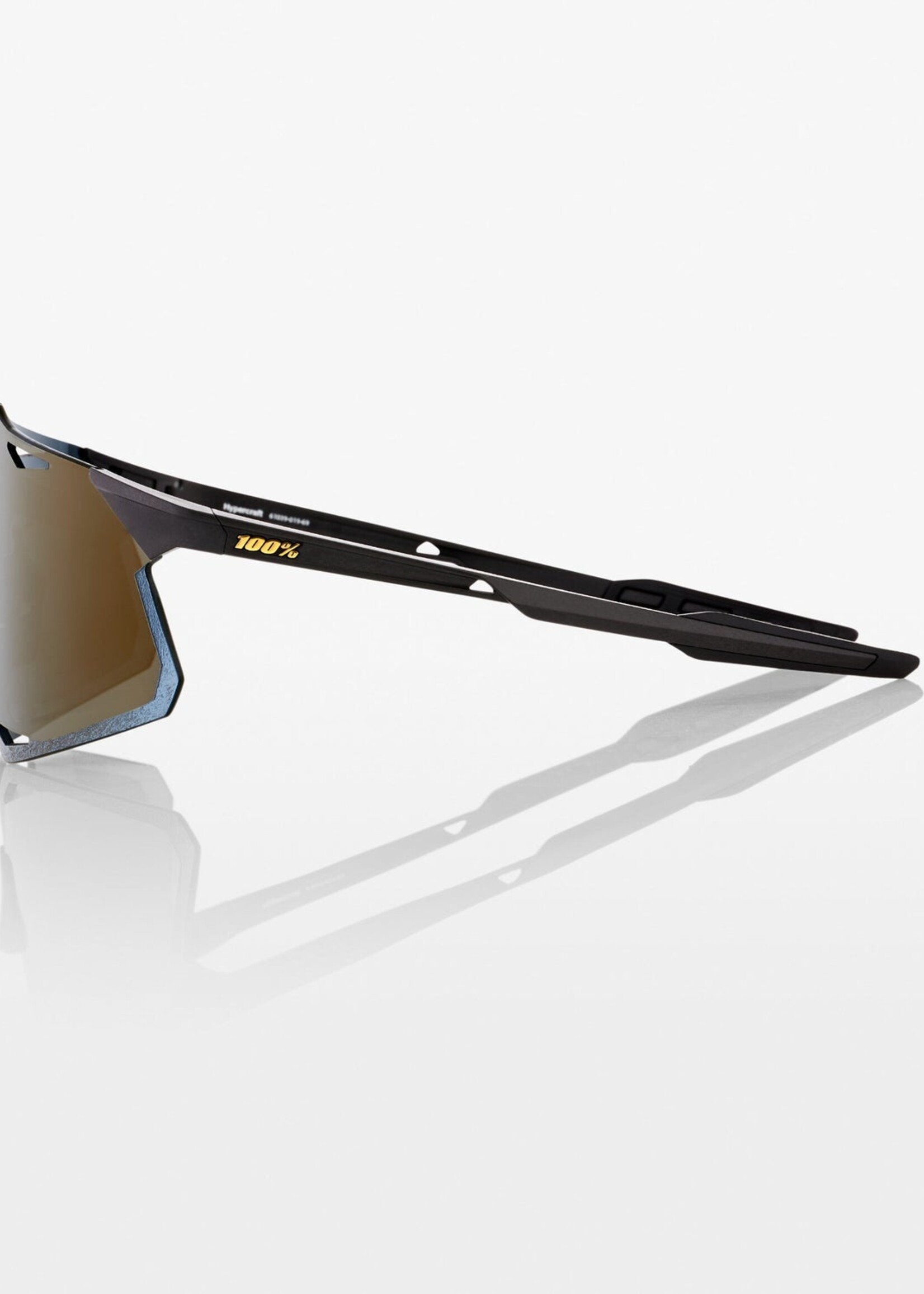 Hypercraft - Matte Black - Soft Gold Mirror Lens